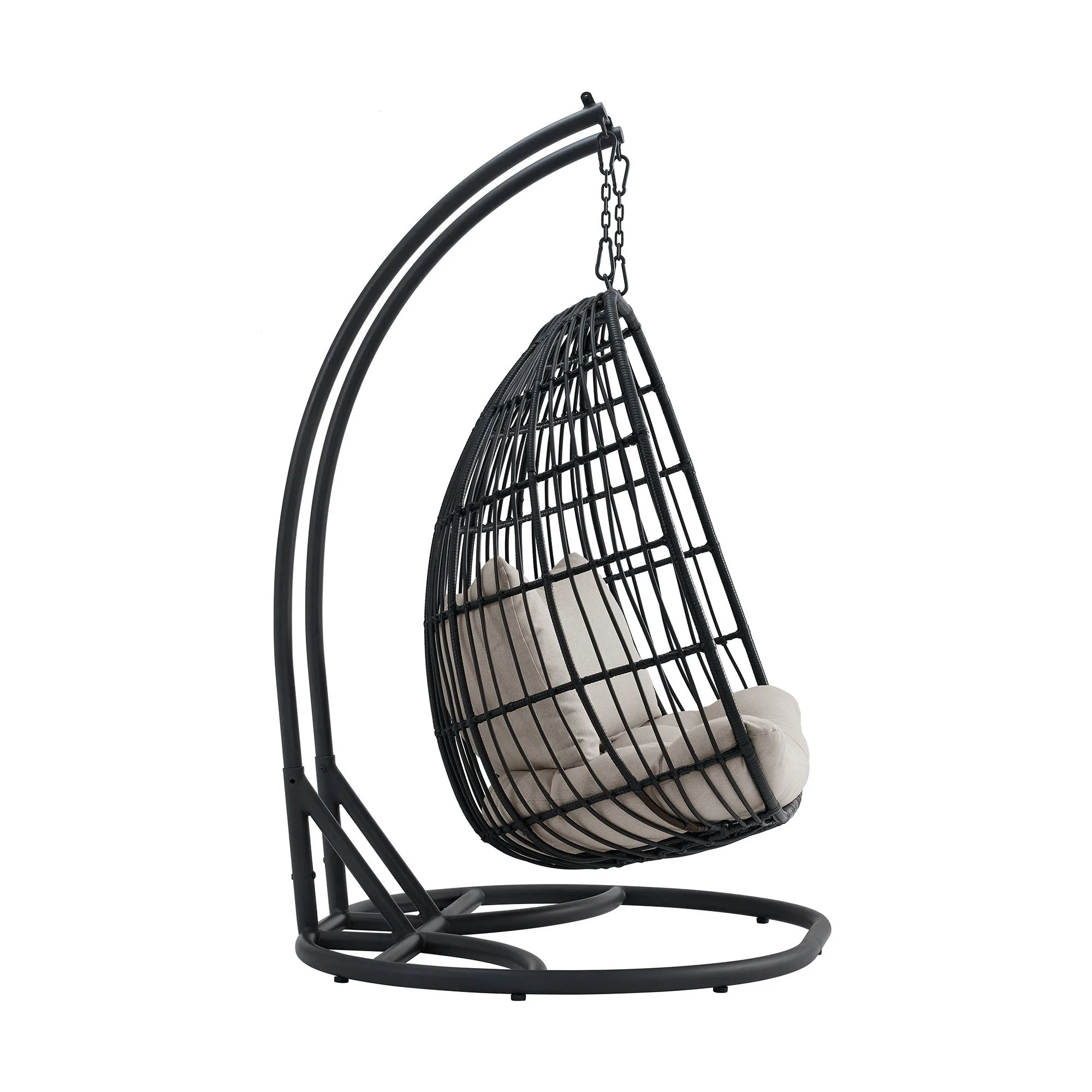 Playa - Double Swing Chair Complete - Dark Gray - Image 2