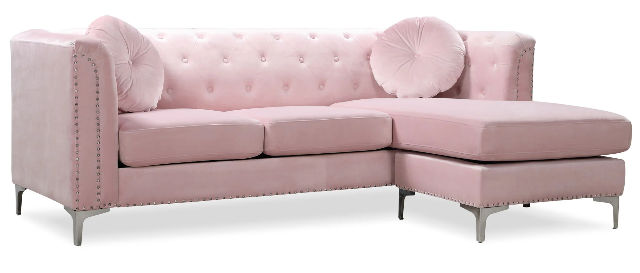 Pompano - Micro Suede Sofa Chaise - Image 7
