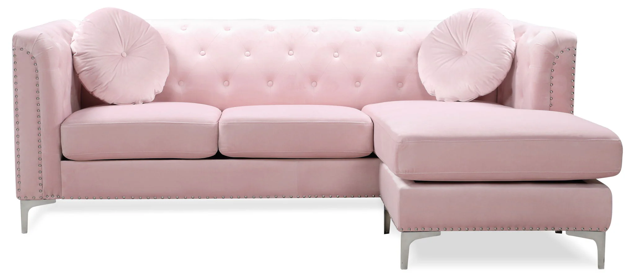 Pompano - Micro Suede Sofa Chaise - Image 8