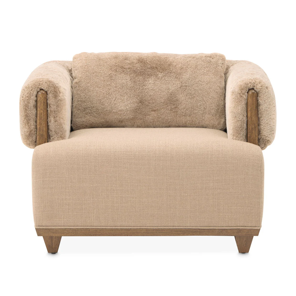 Portrait - Accent Chair - Toffee / Sienna Brown