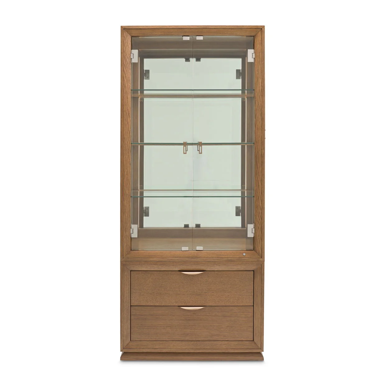 Portrait - Display Cabinet - Sienna Brown - Image 2