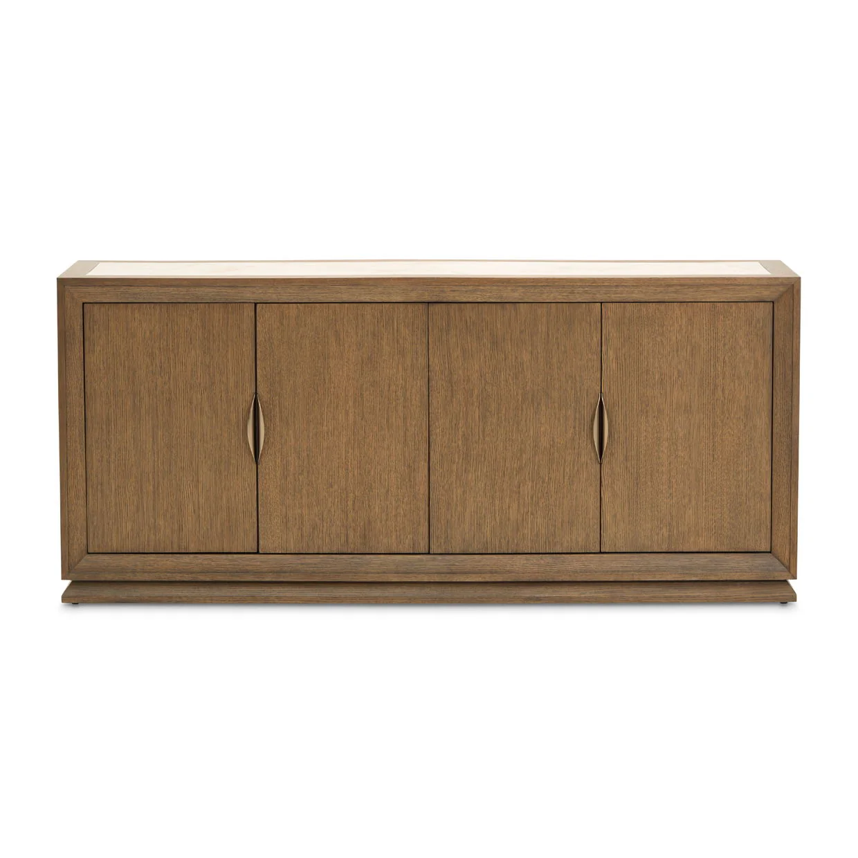 Portrait - Sideboard With LED Lights - Sienna Brown