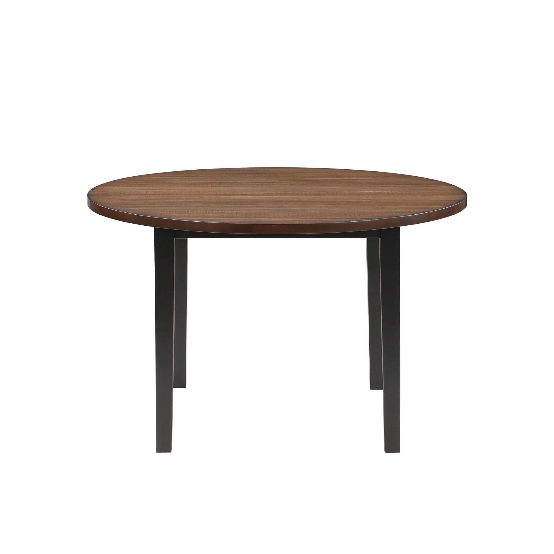 Potomac - 5 Piece Round Dining Set (Table & 4 Chairs) - Brown / Black - Image 4