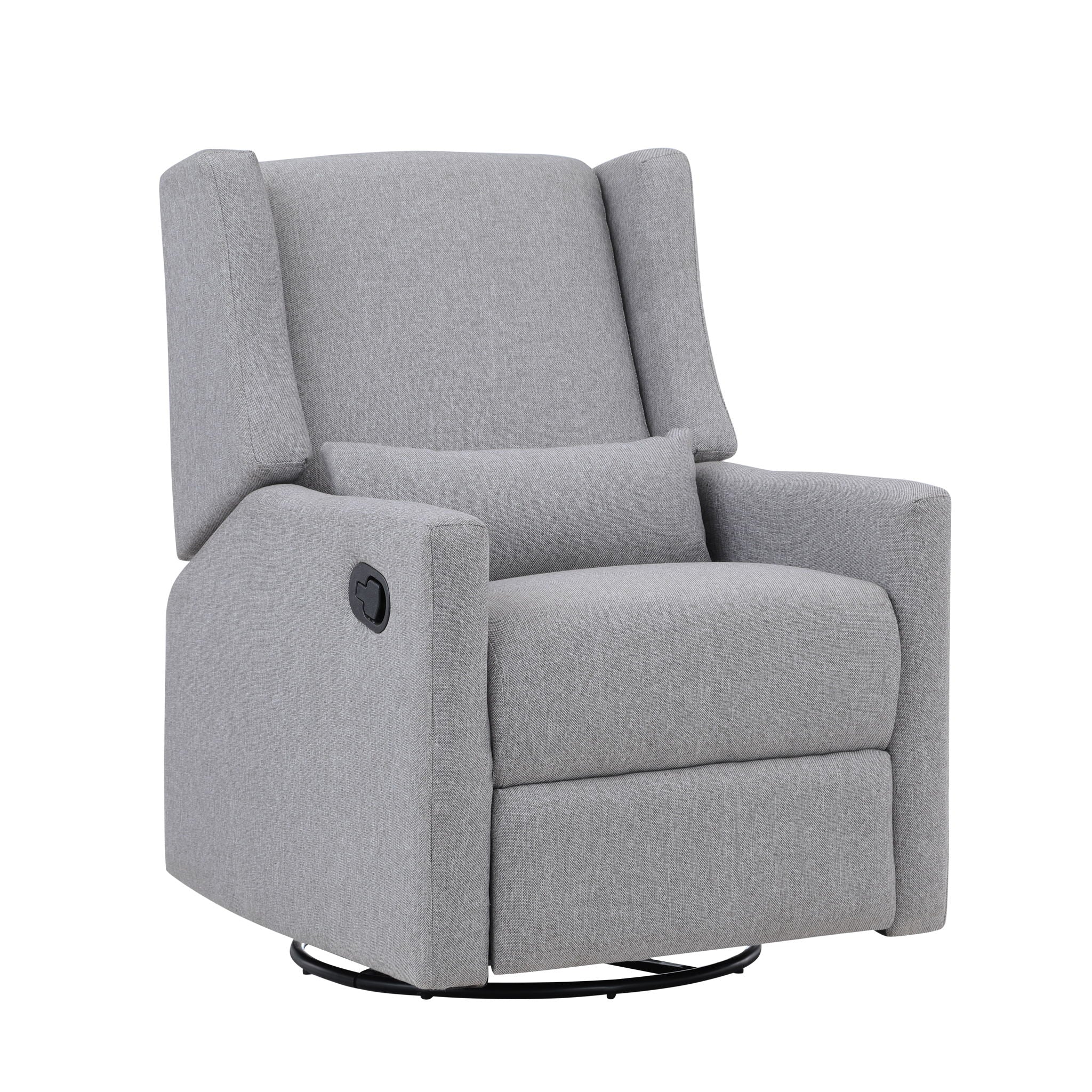 Pronto - Swivel Glider Recliner With Pillow - Image 4