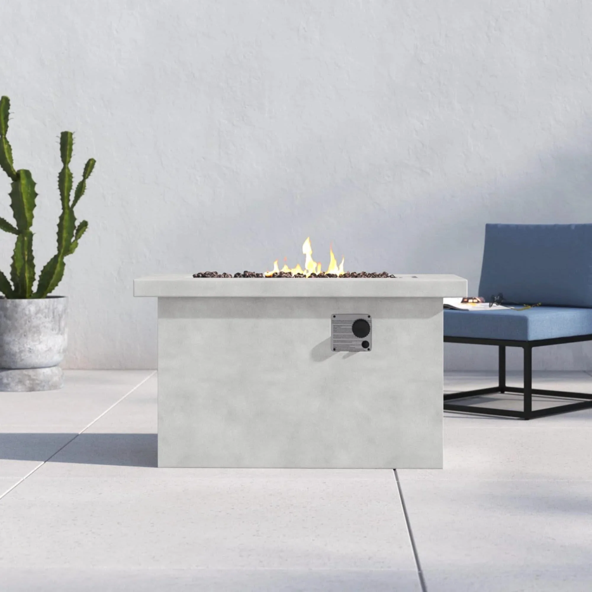 Propane / Gas Outdoor Fire Pit Table - Image 4
