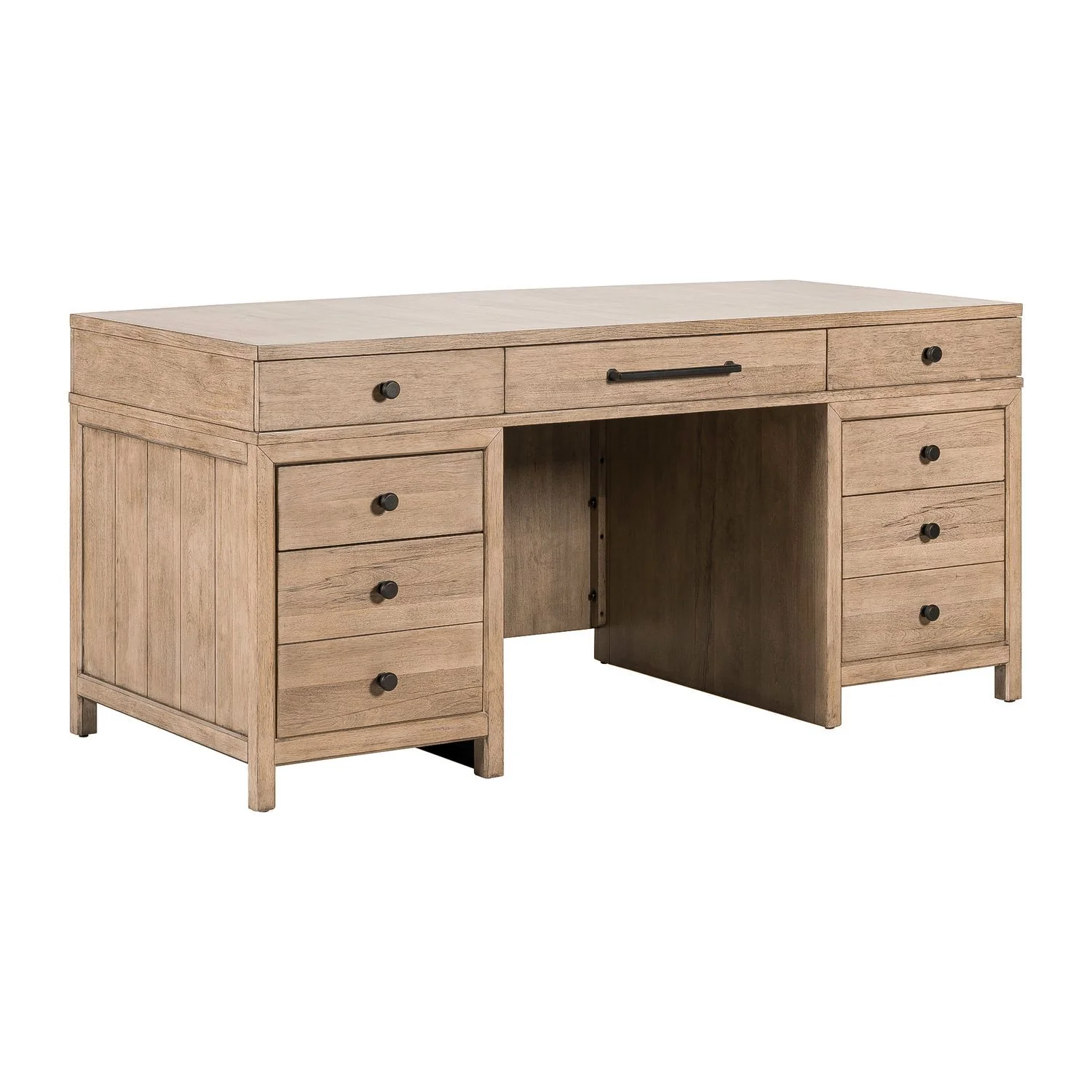 Proximity Place - Jr Executive Desk - Barley Buff - Image 4