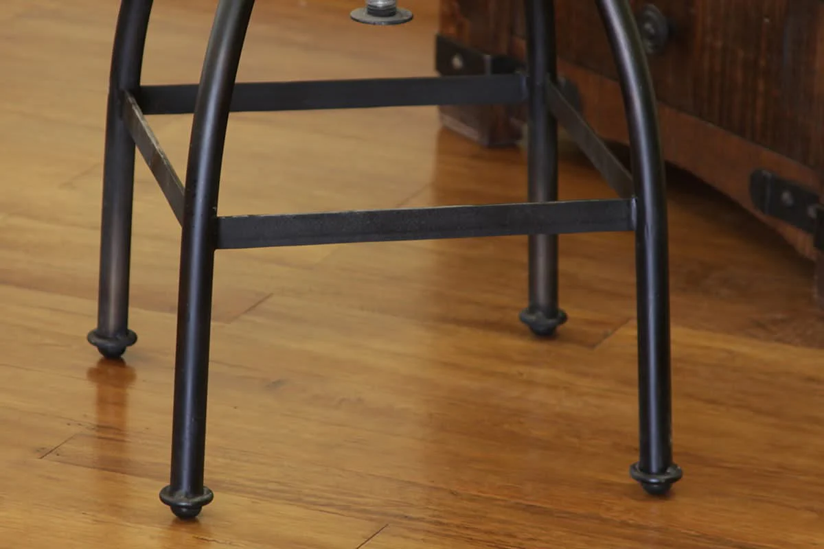 Pueblo - Swivel Stool (Set of 2) - Deep Brown - Image 3