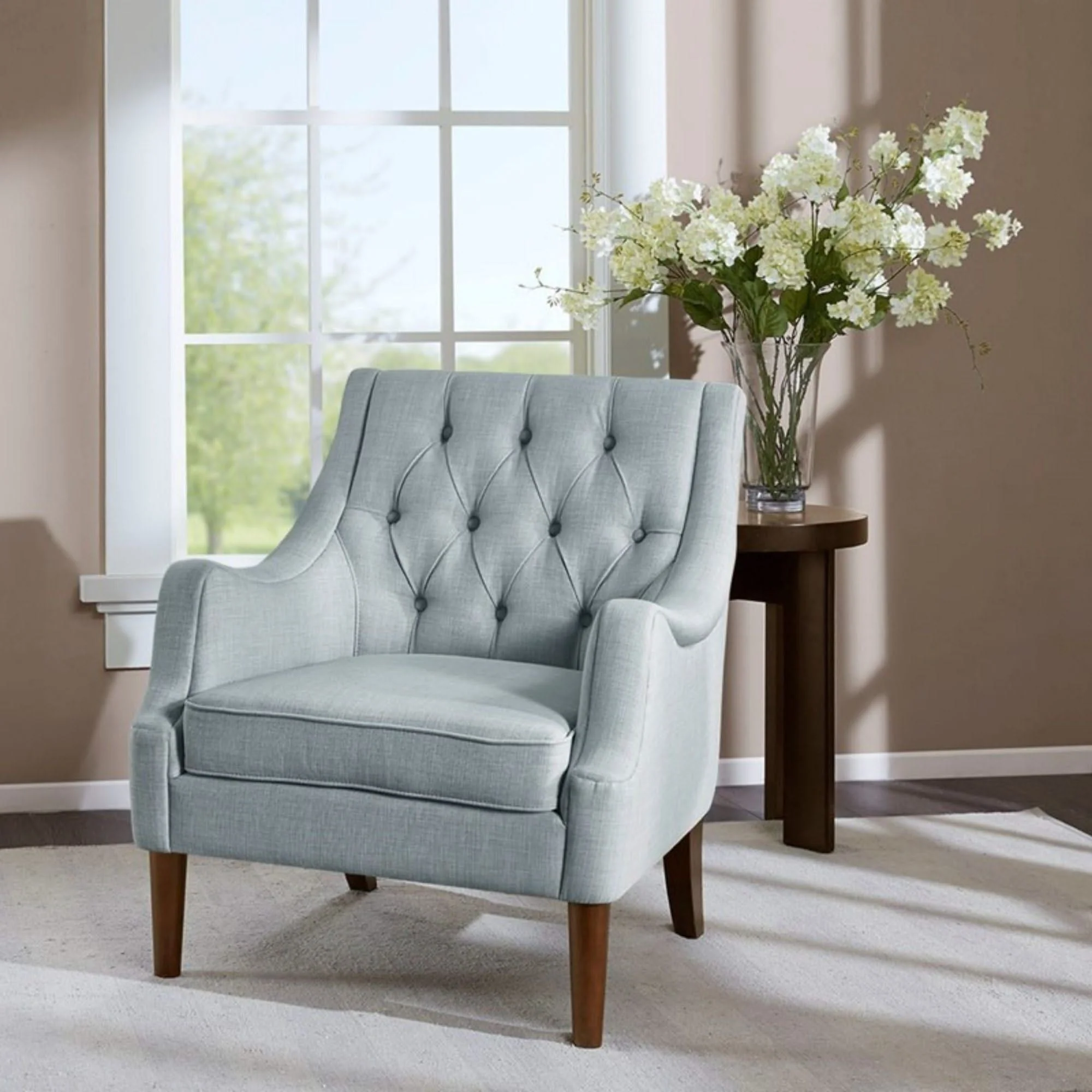 Qwen - Button Tufted Accent Chair - Image 5