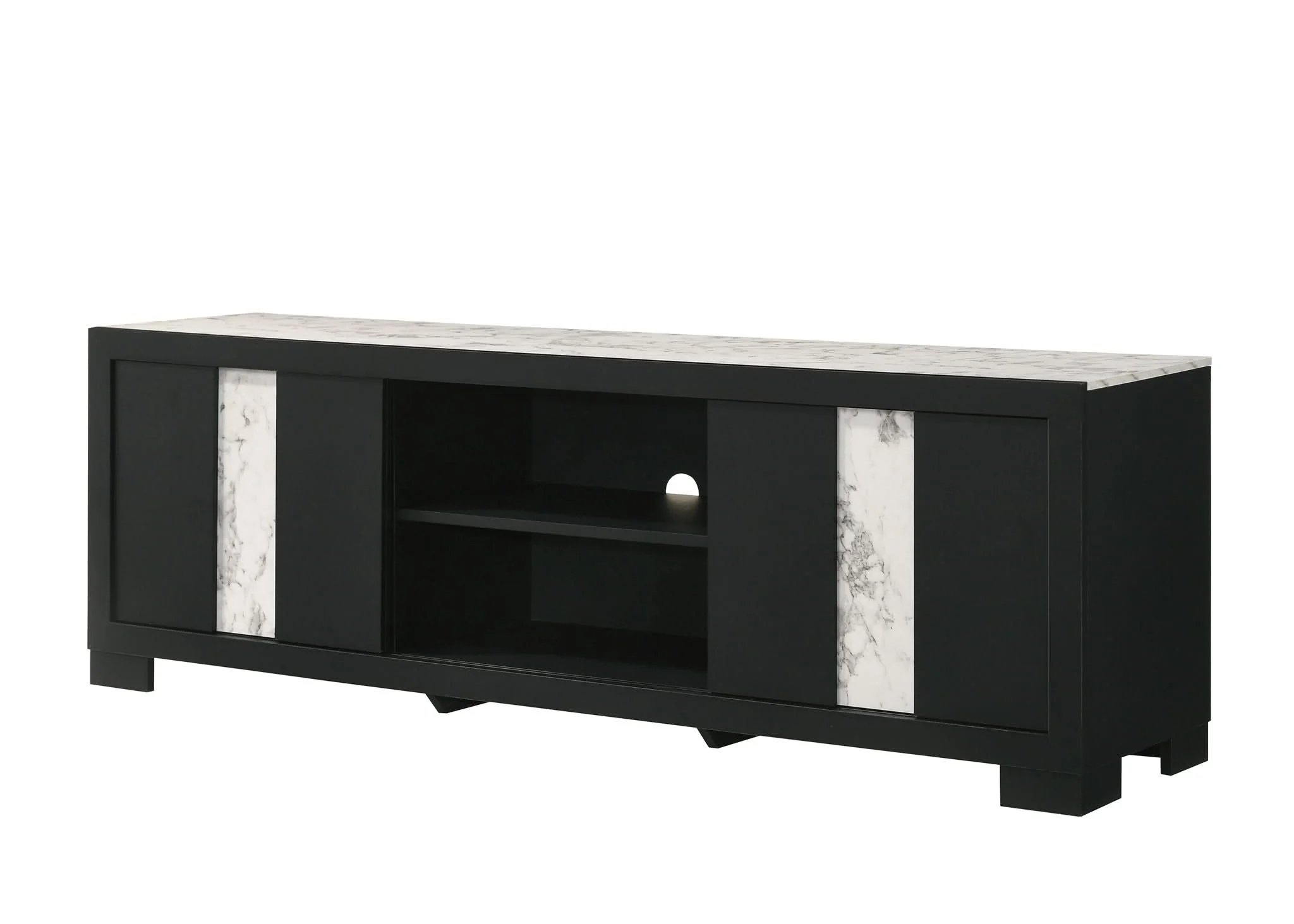 Rangley - 72" TV Stand - Black - Image 2