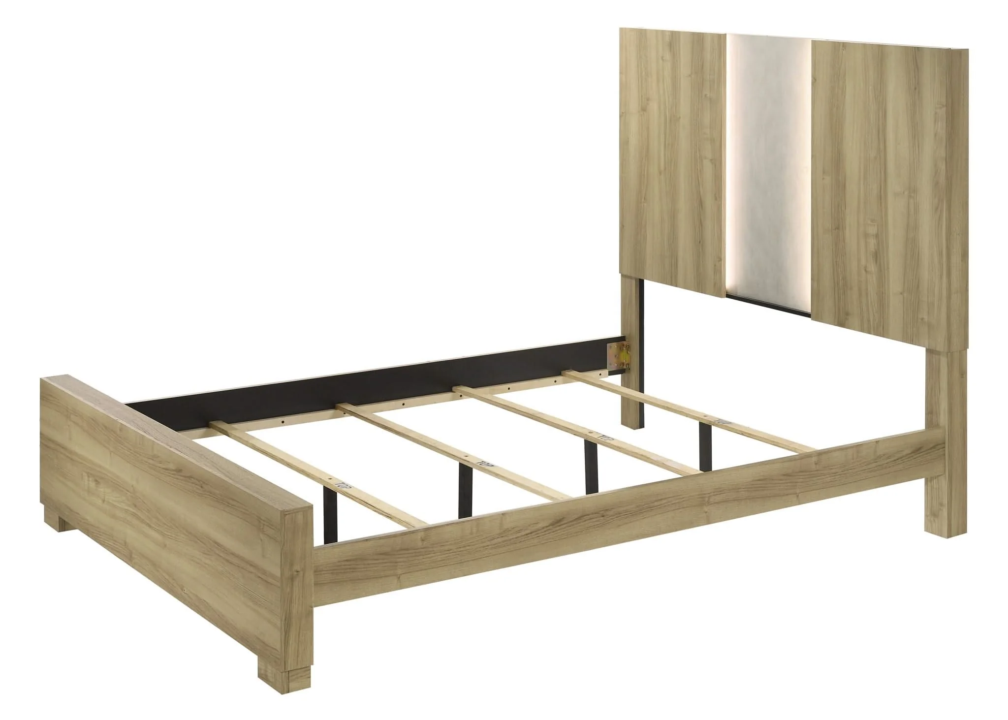 Rangley - King 5 Piece Bedroom Set - Driftwood - Image 2