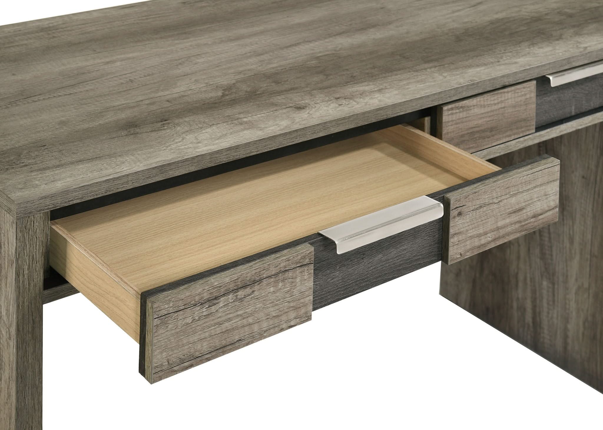 Rangley - Writing Desk - Dark Gray - Image 4