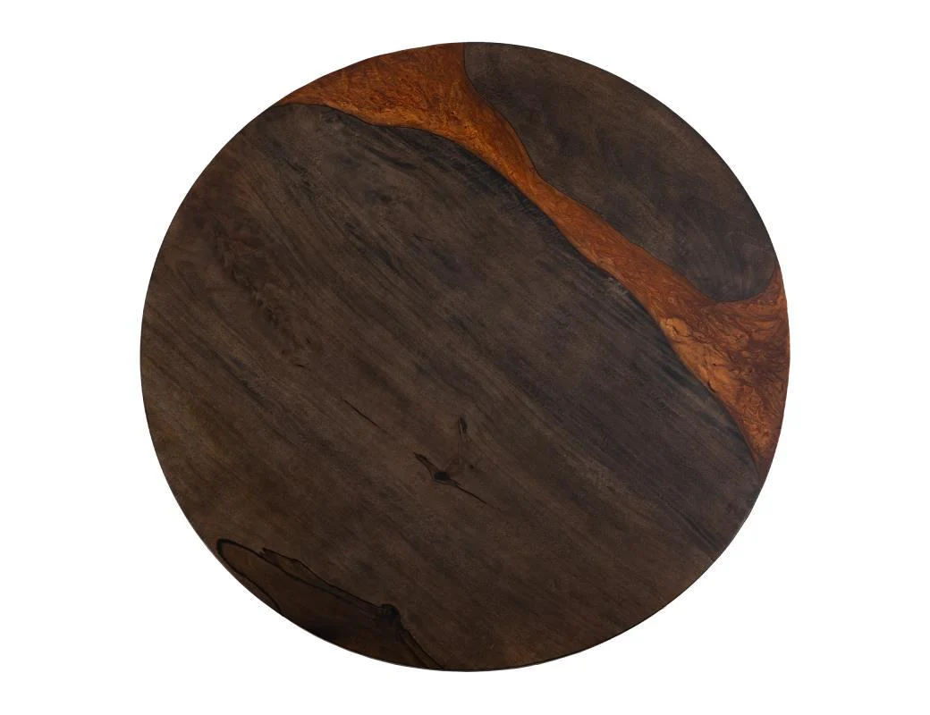 Raramuri - Round Table - Dark Brown - Image 4