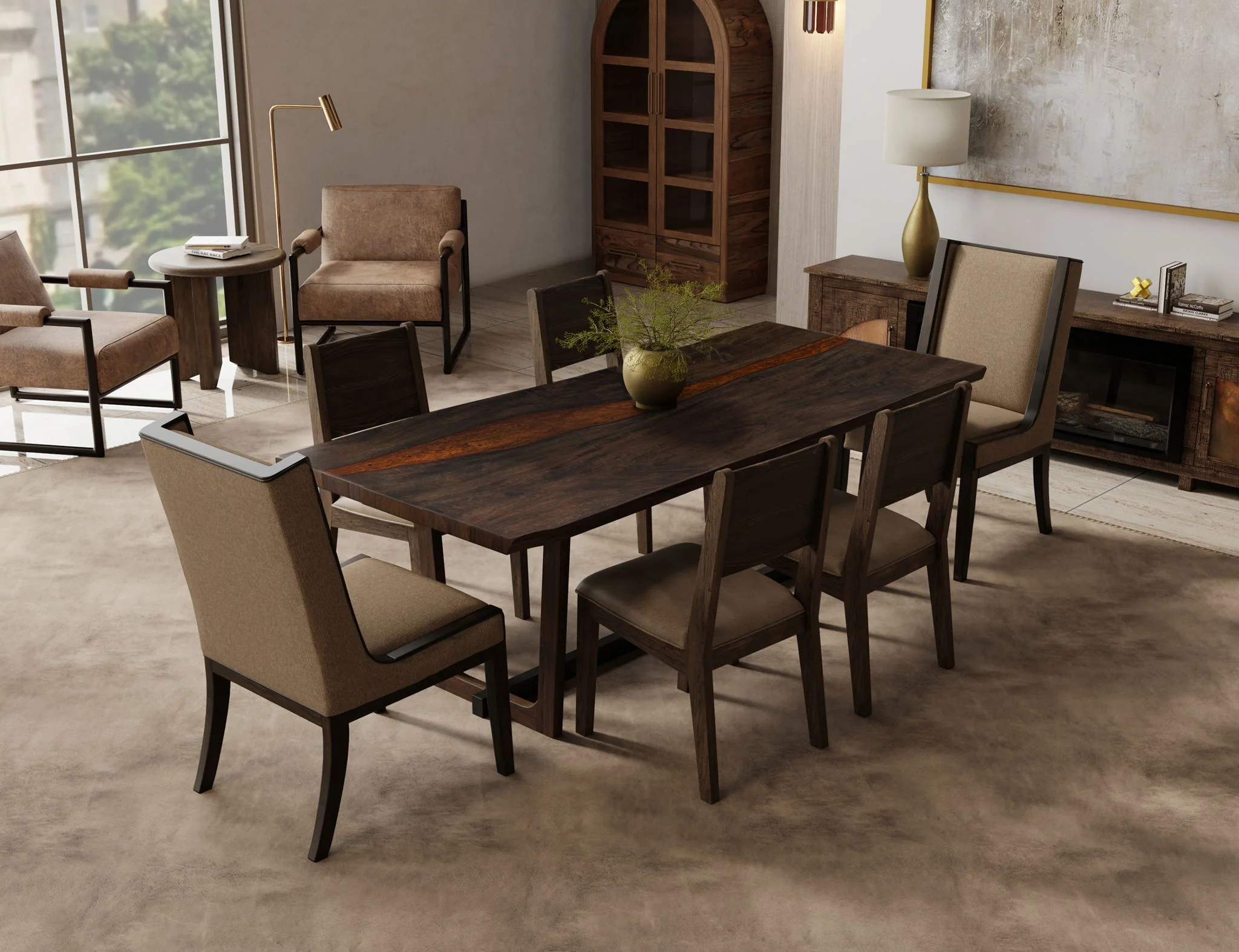 Raramuri - Table - Bramble Bush Brown - Image 2