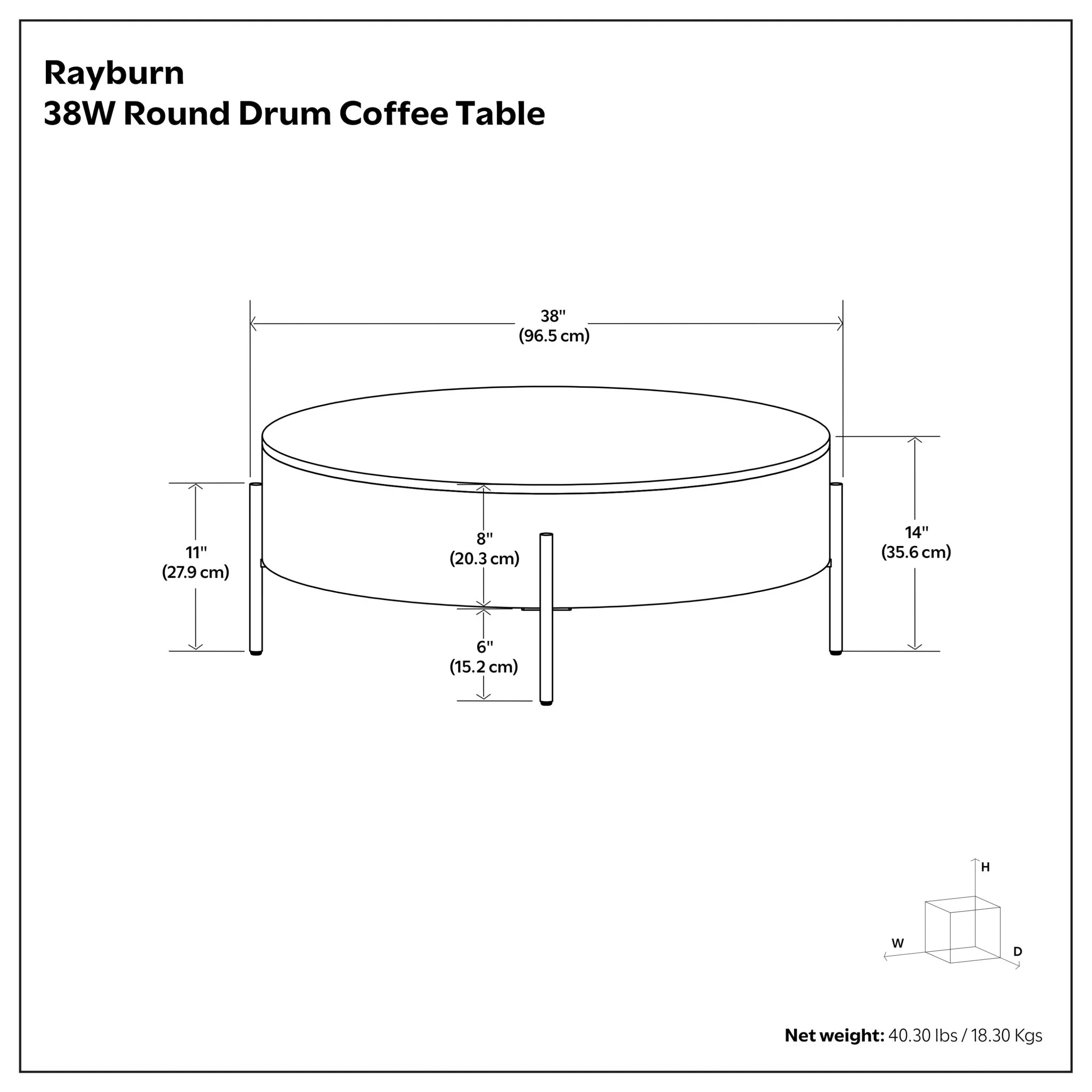 Rayburn - Drum Table - Image 12