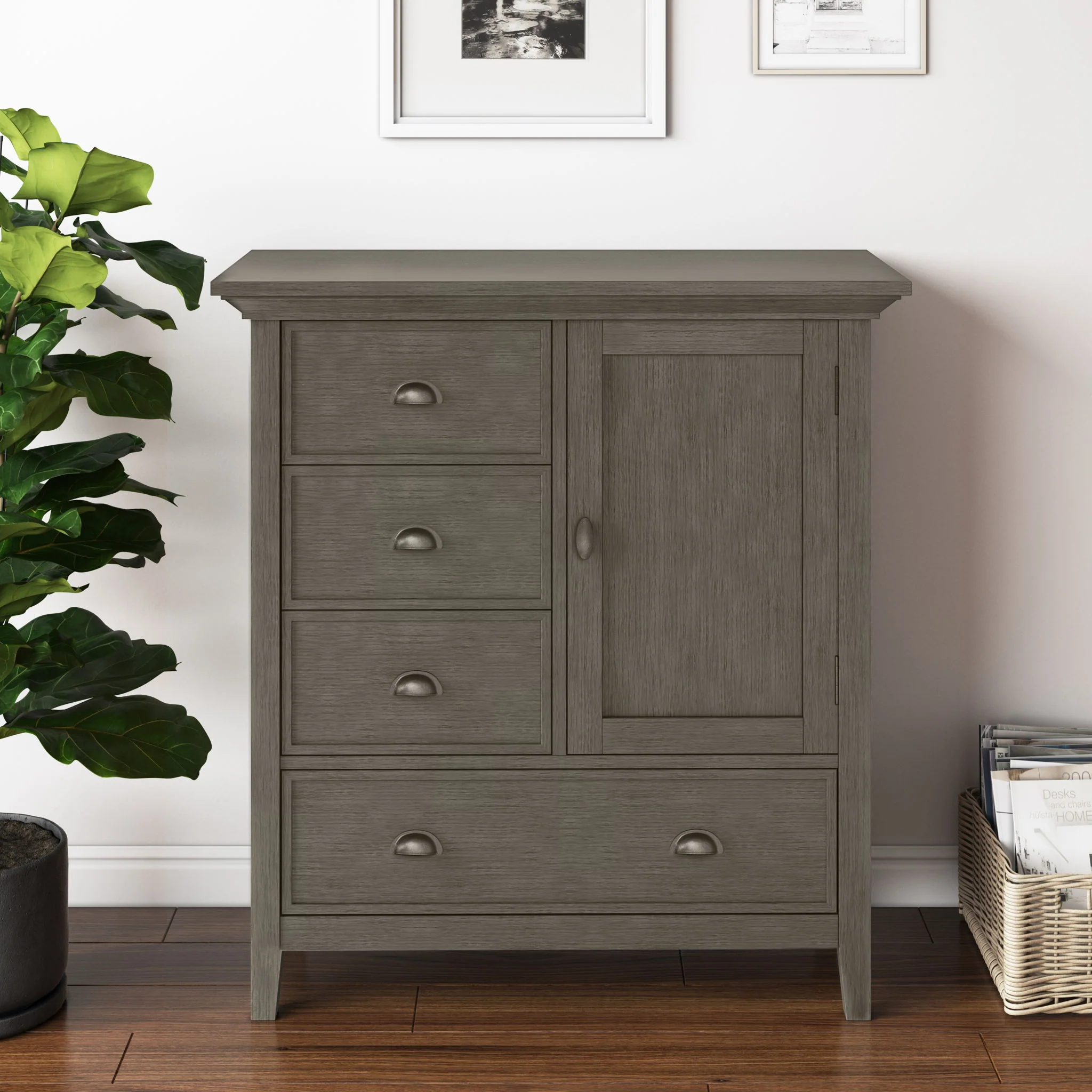 Redmond - Handcrafted Medium Storage Cabinet - Image 7