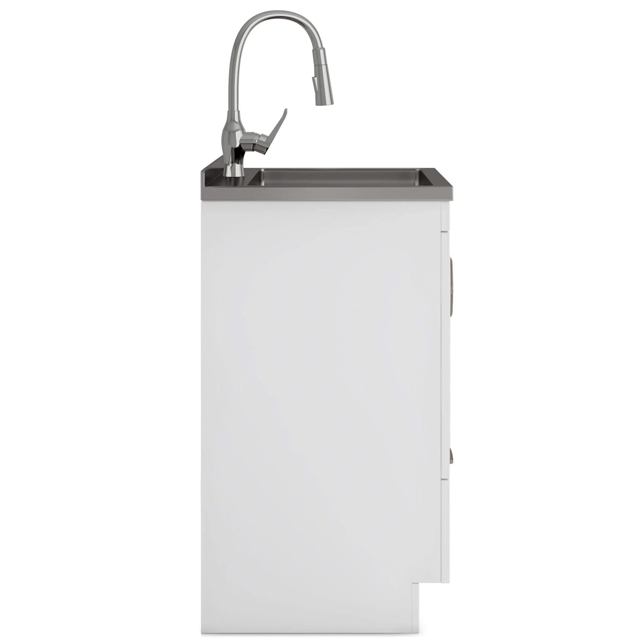 Reed - Deluxe Laundry Cabinet With Pull-Out Faucet And Stainless Steel Sink - Image 14