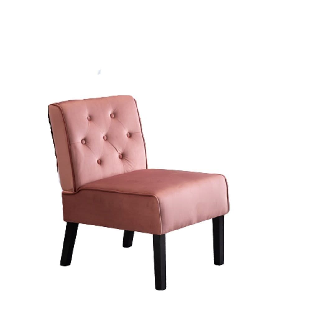 Reese - Living Room Armless Button Tufted Pattern Accent Chair (Set of 2) - Image 20