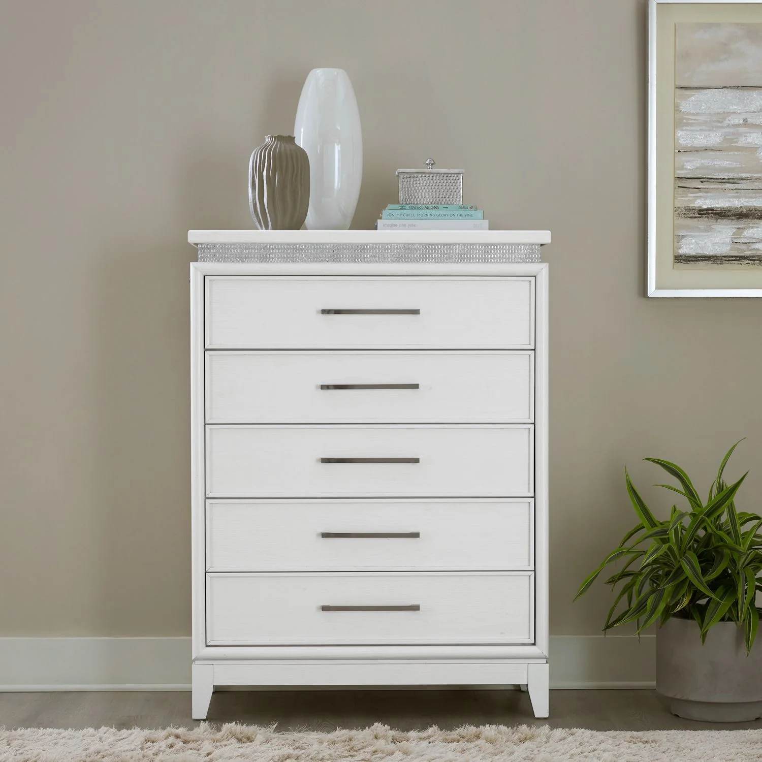 Reflections - 5 Drawer Chest With Lights - Image 3