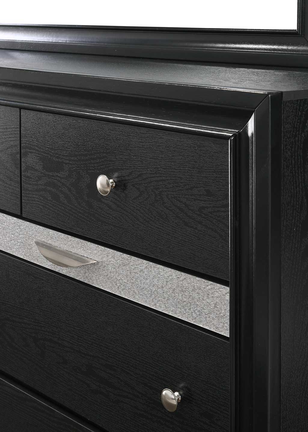 Regata - Dresser - Black / Silver - Image 2