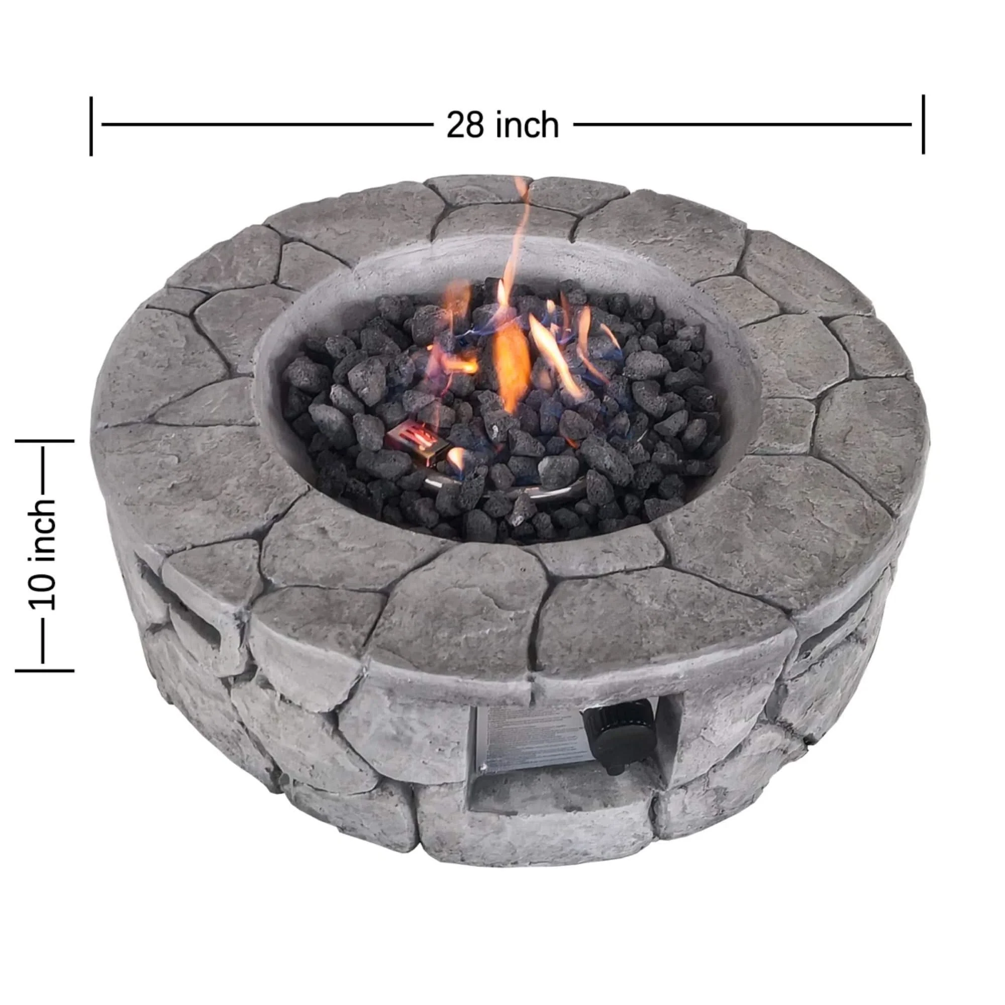 Reinforced - Outdoor Fire Pit Versatile Design - Image 3
