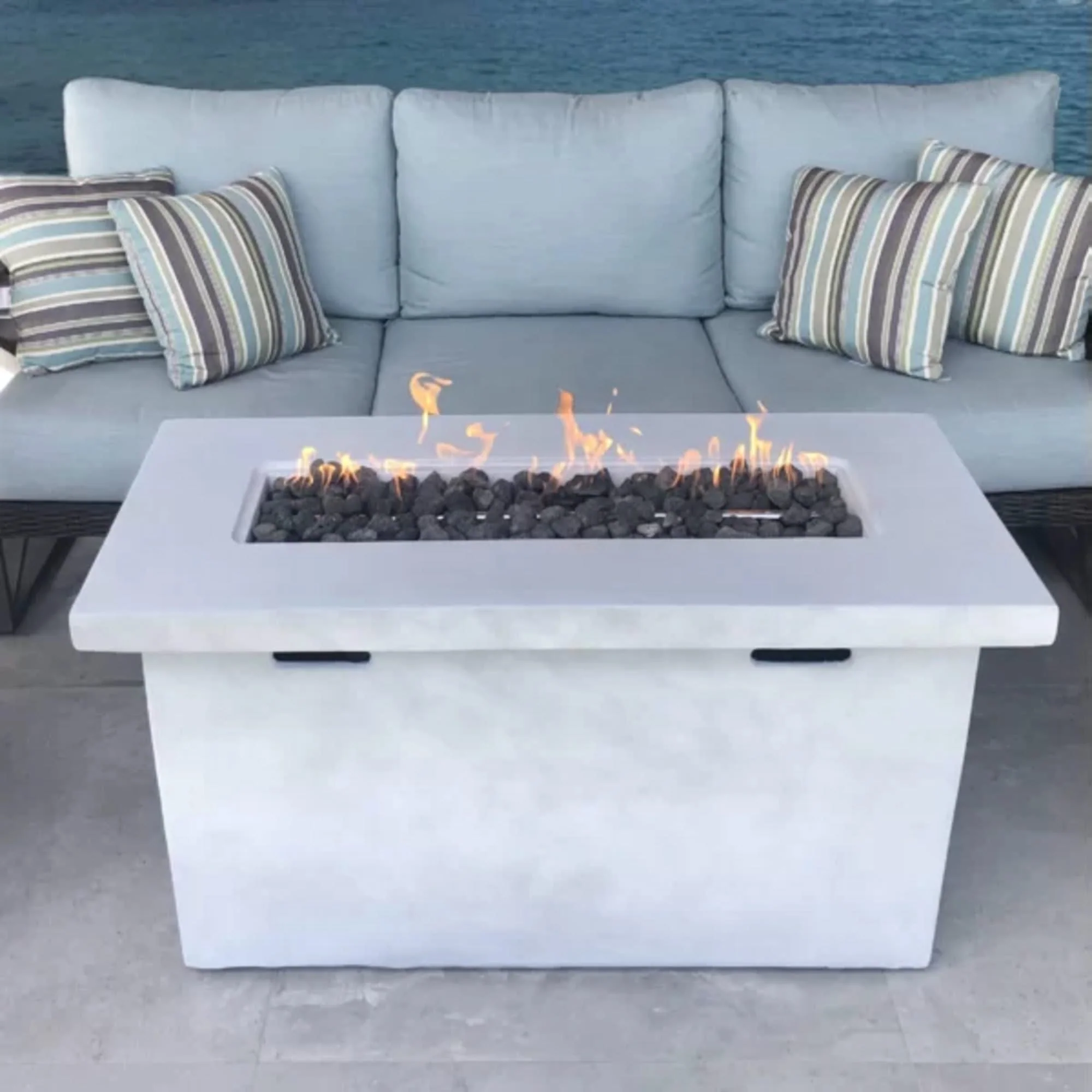 Reinforced - Propane Outdoor Fire Pit Table - Image 12