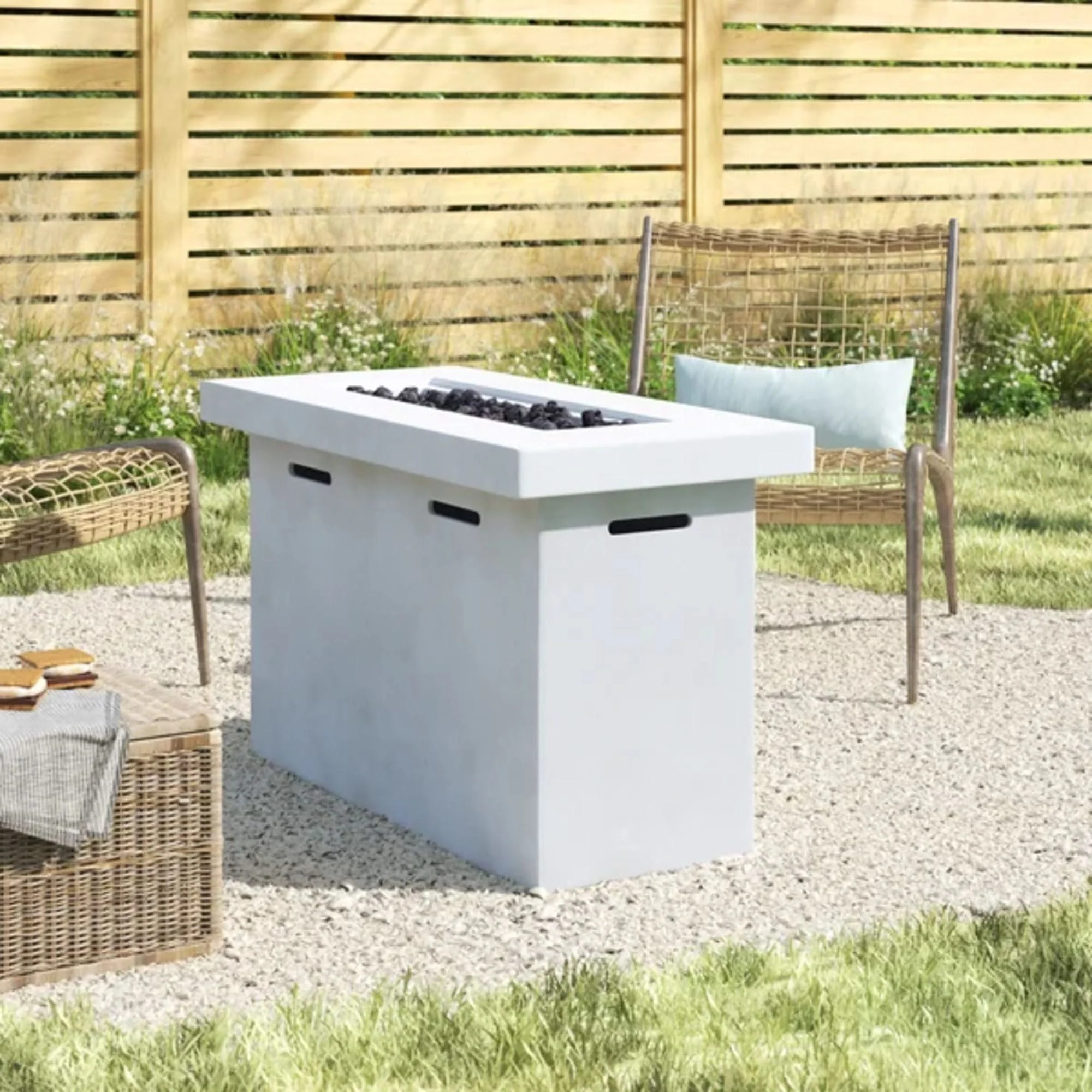 Reinforced - Propane Outdoor Fire Pit Table - Image 5