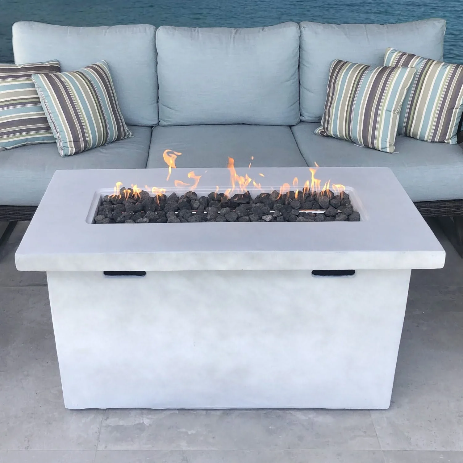 Reinforced - Propane Outdoor Fire Pit Table - Image 8