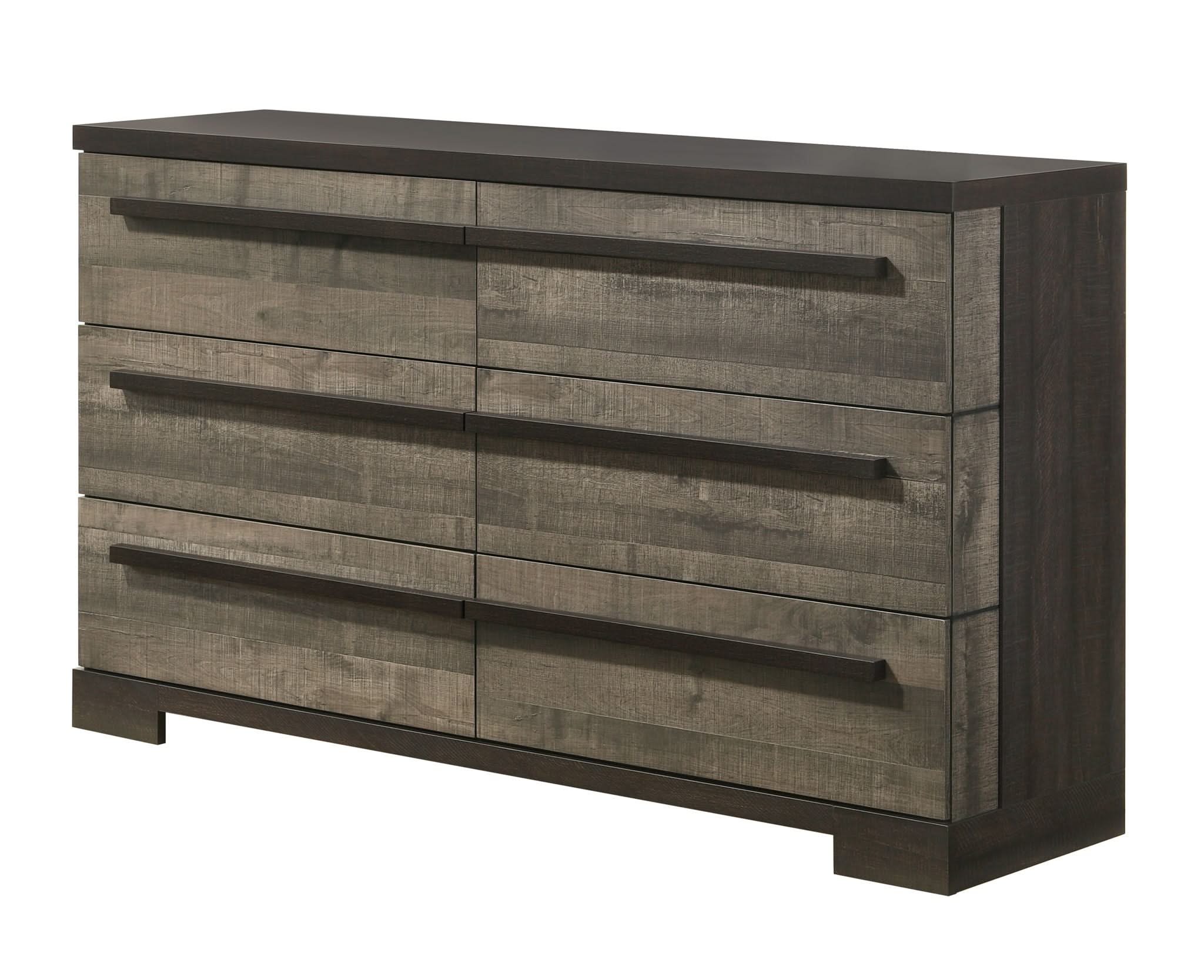 Remington - King 5 Piece Bedroom Set - Dark Brown - Image 4