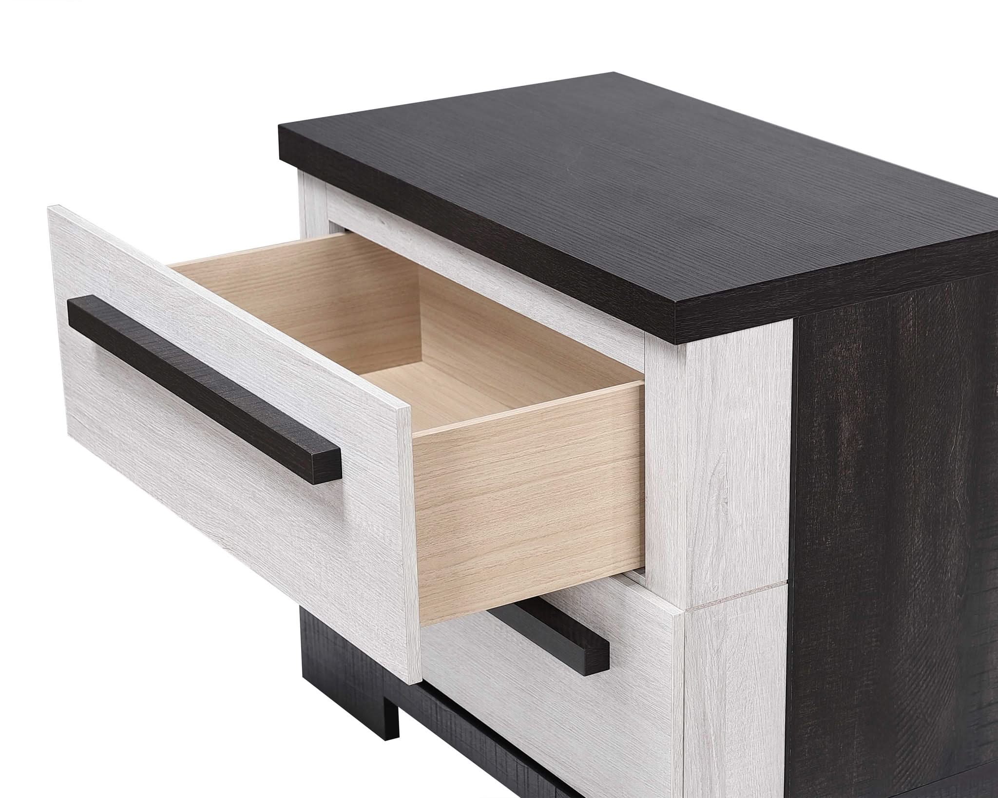 Remington - Nightstand - Black & White - Image 3