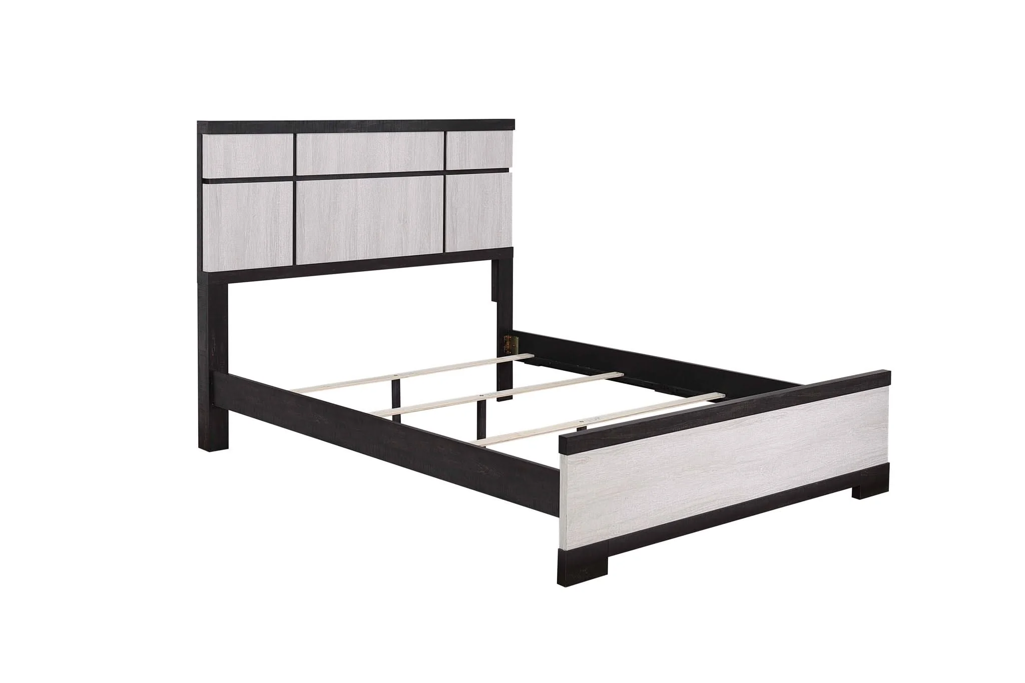 Remington - Queen Bed - Black & White - Image 2