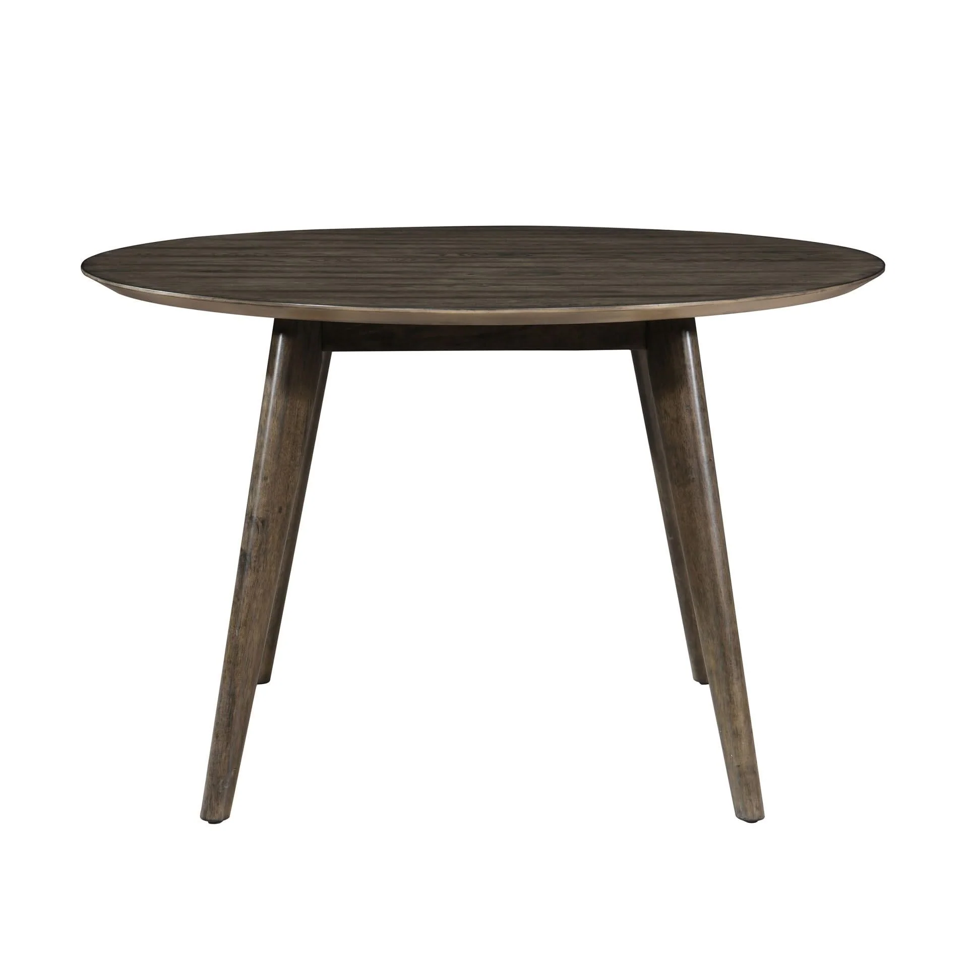 Rex - 48" Round Dining Table - Walnut - Image 4