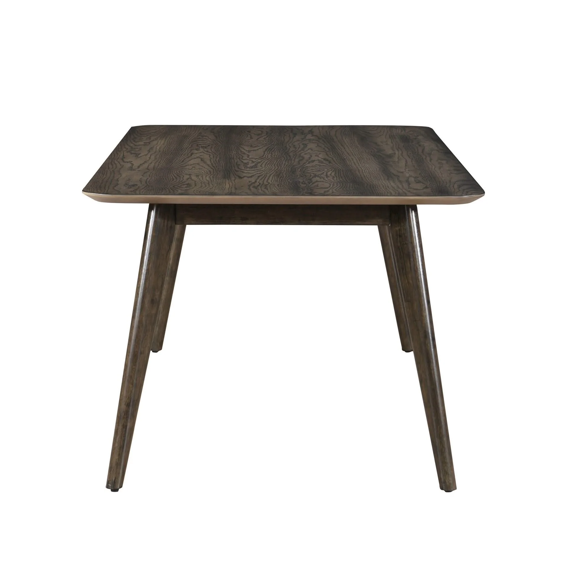 Rex - 72" Fixed Top Rectangle Dining Table - Walnut - Image 4