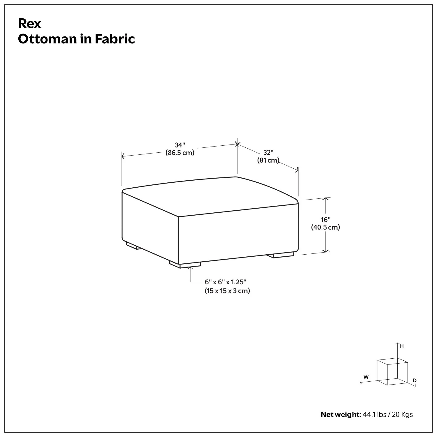 Rex - Ottoman - Image 8