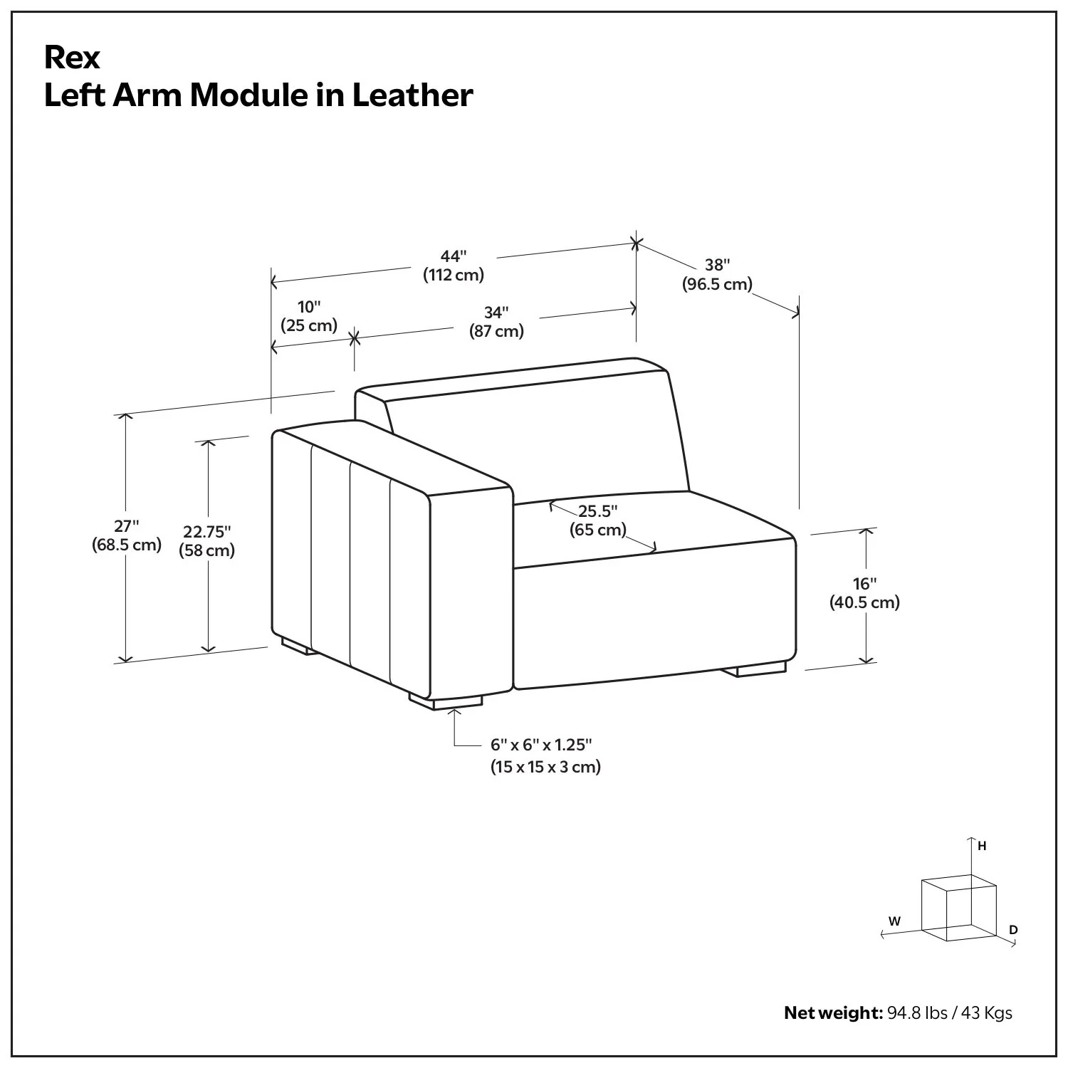 Rex - Sofa Module - Image 15