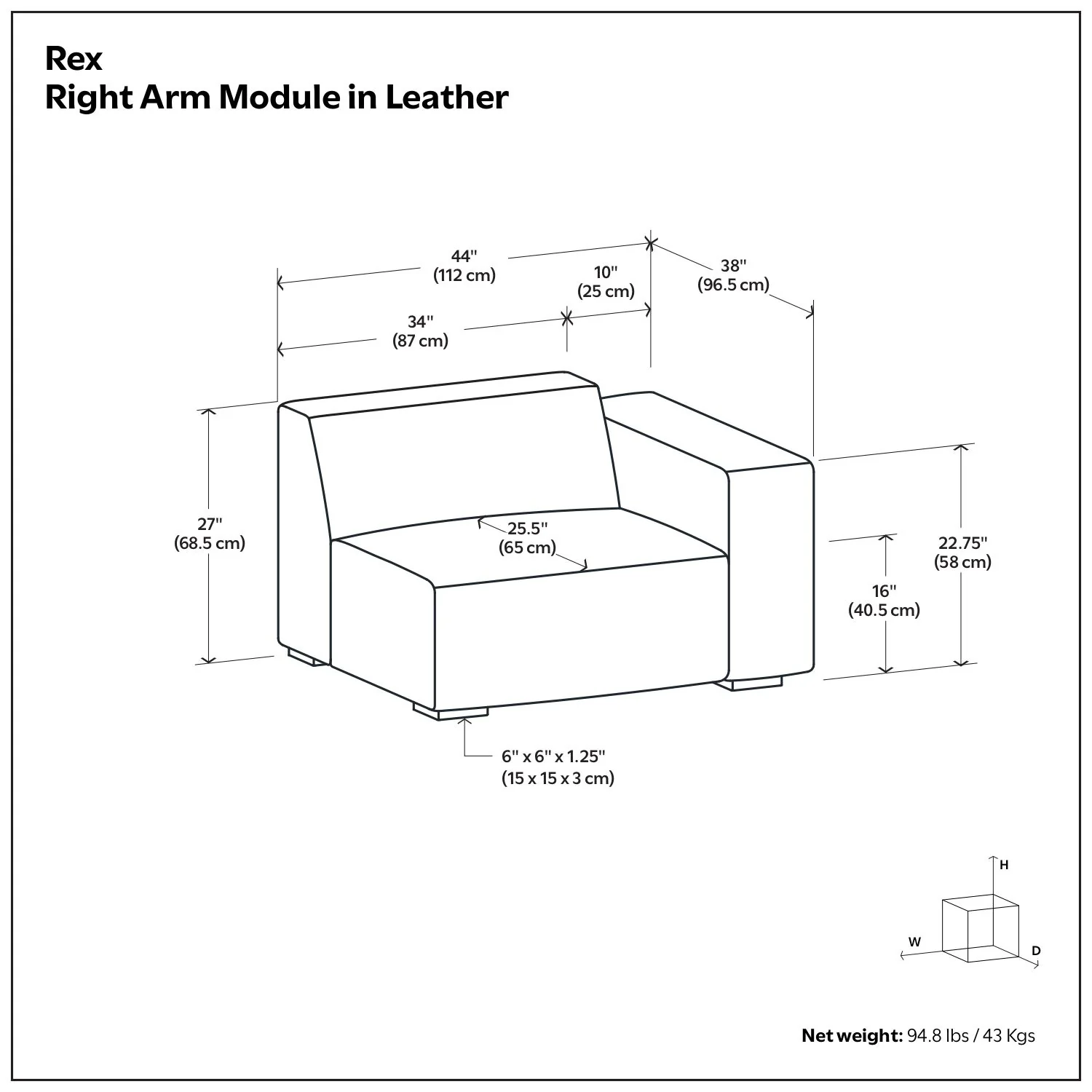 Rex - Sofa Module - Image 23