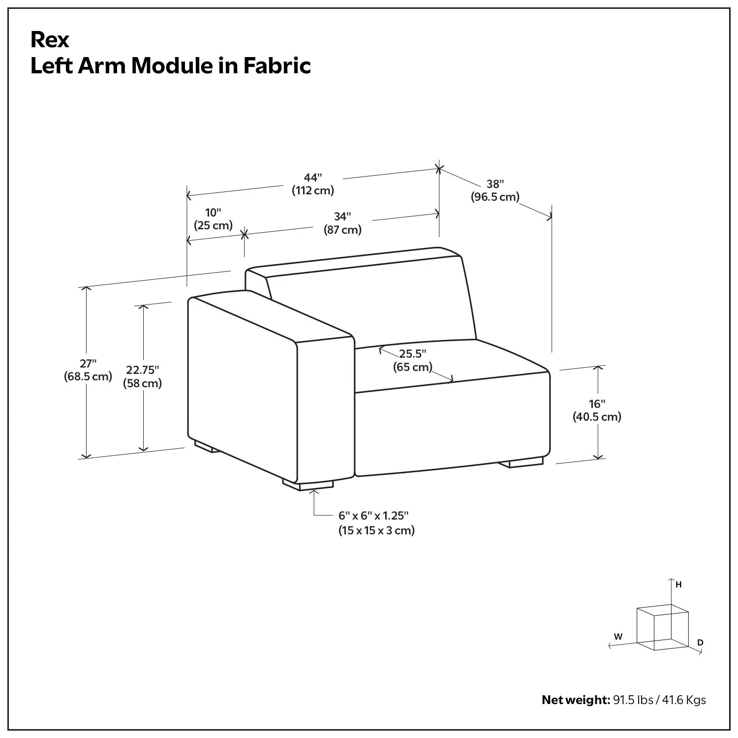 Rex - Sofa Module - Image 7