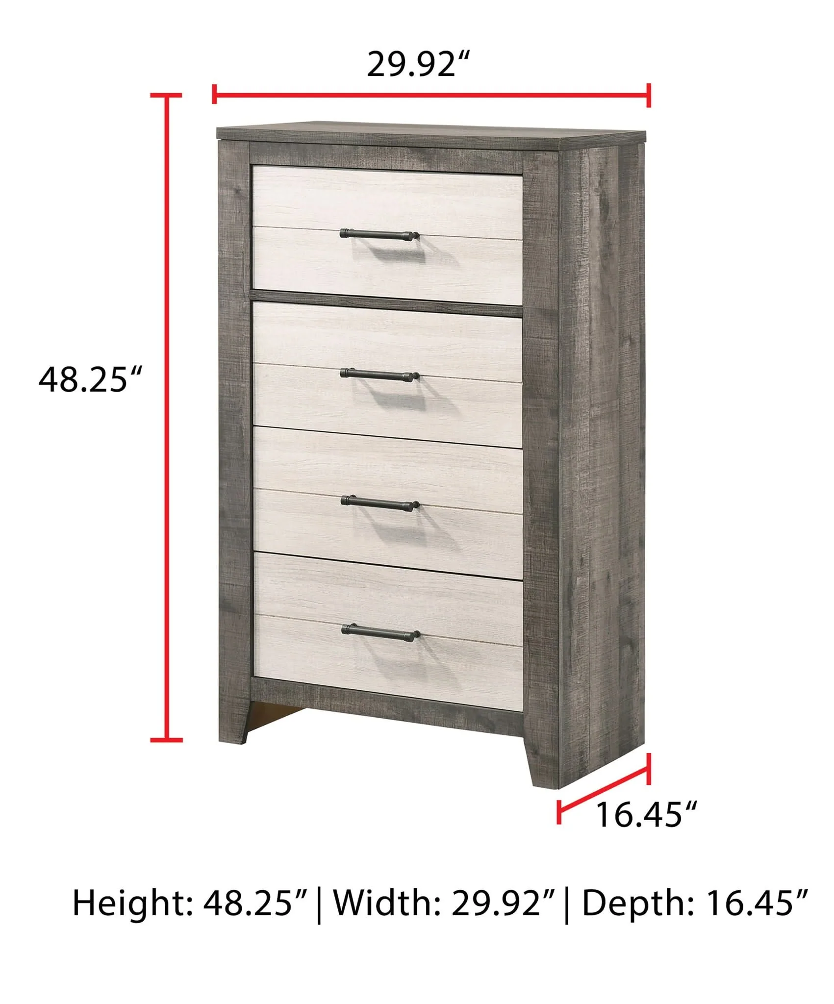 Rhett - Chest - Chalk / Gray - Image 4