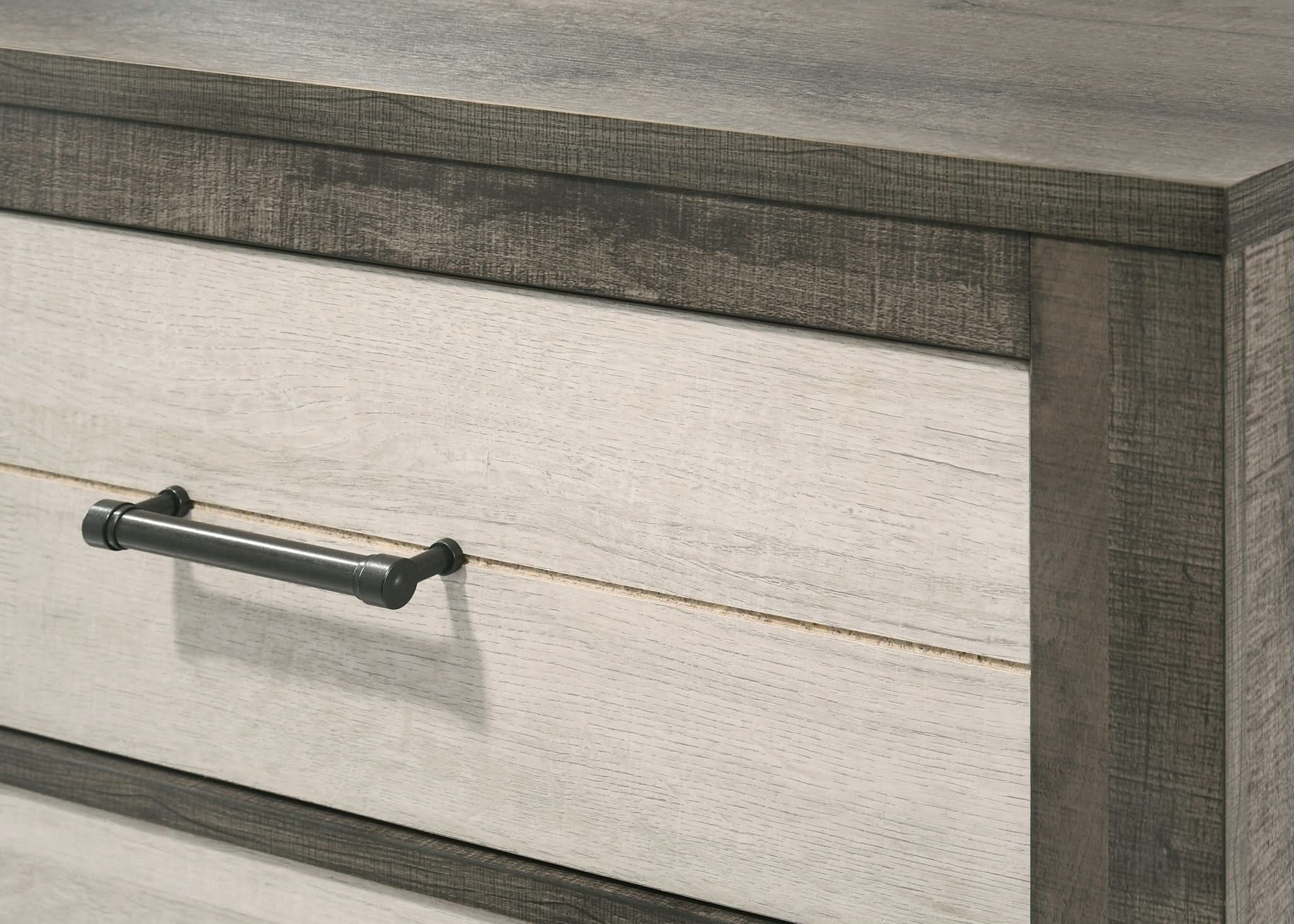 Rhett - Nightstand - Chalk / Gray - Image 4