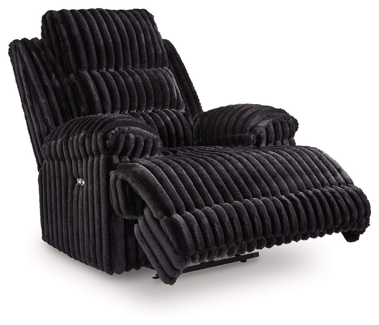 Rhine Falls - Zero Wall Power Recliner - Onyx - Image 4