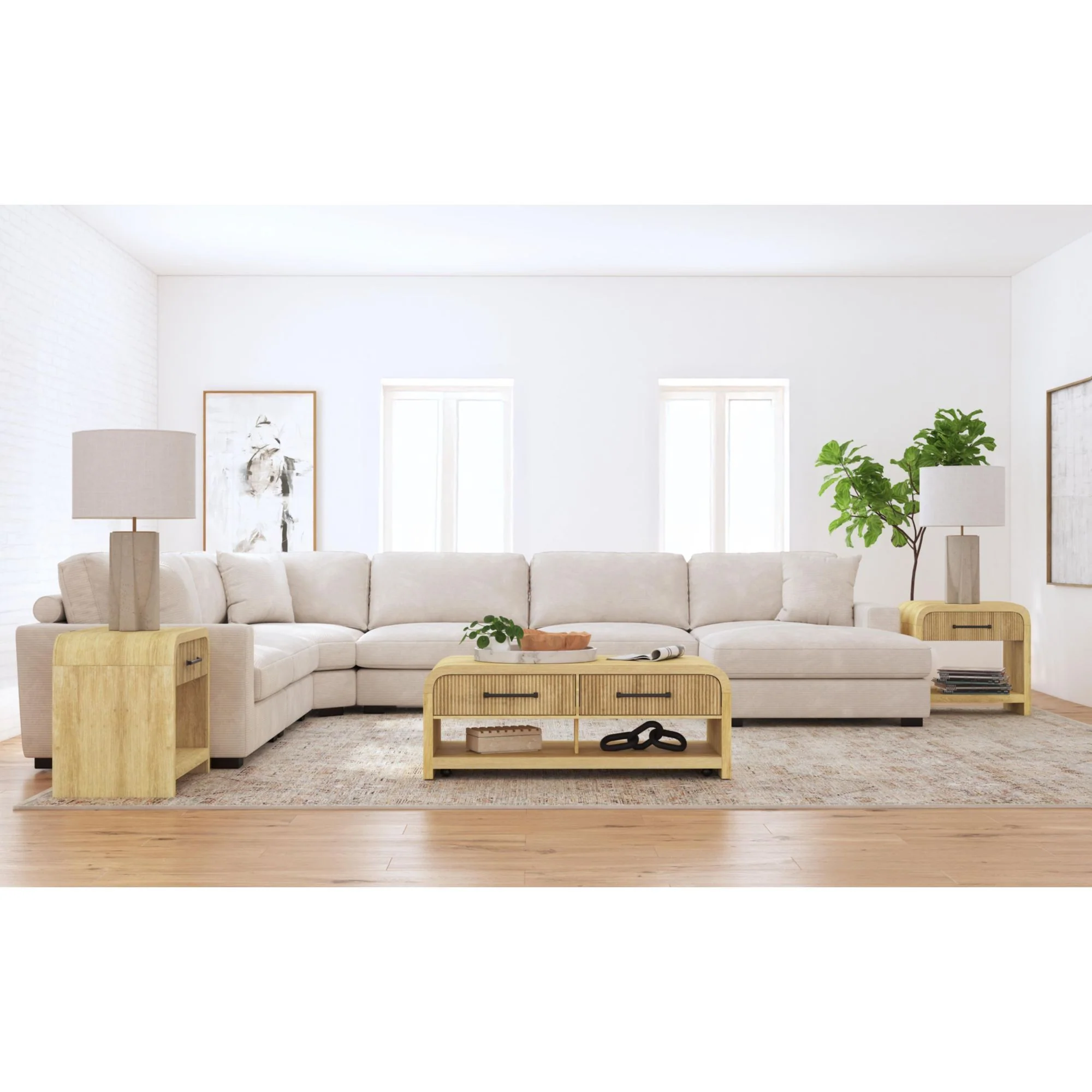 Ridgemont - Coffee Table With Casters - Image 4