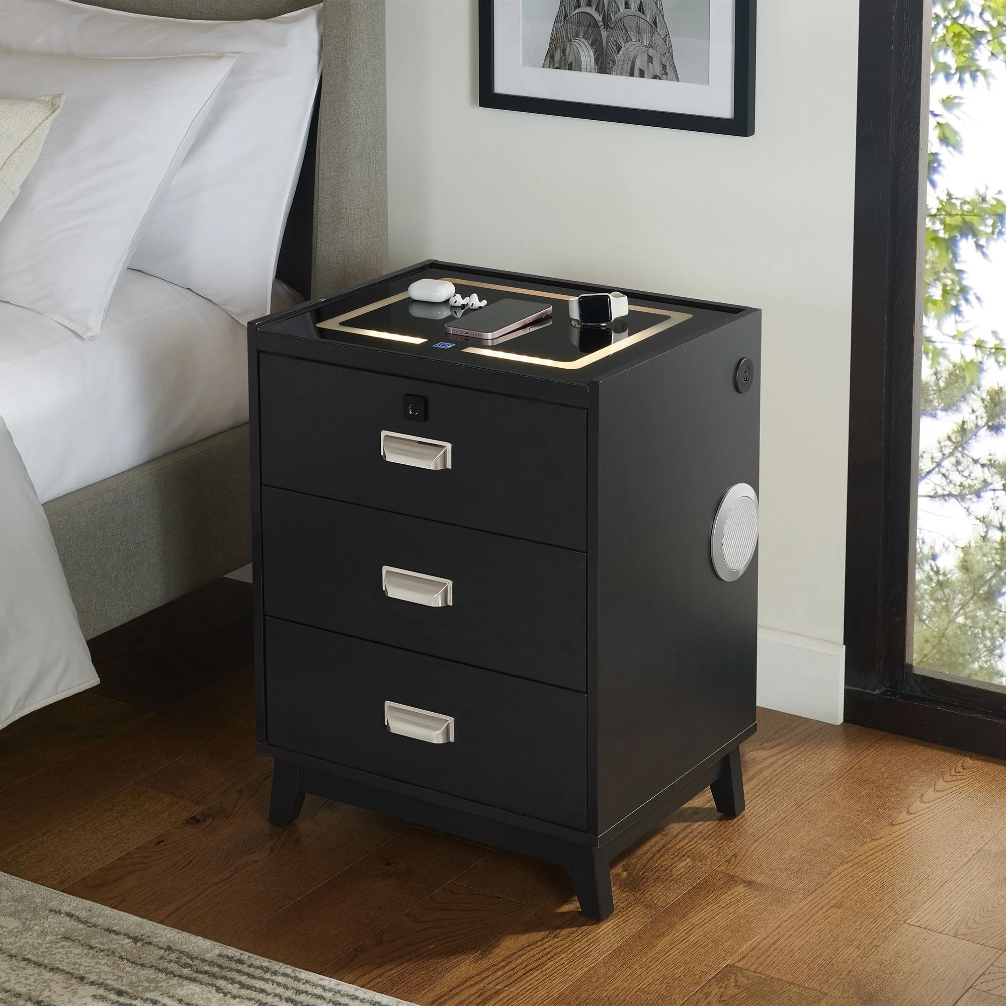 Rio - Nightstand With Electronic Features - Image 12