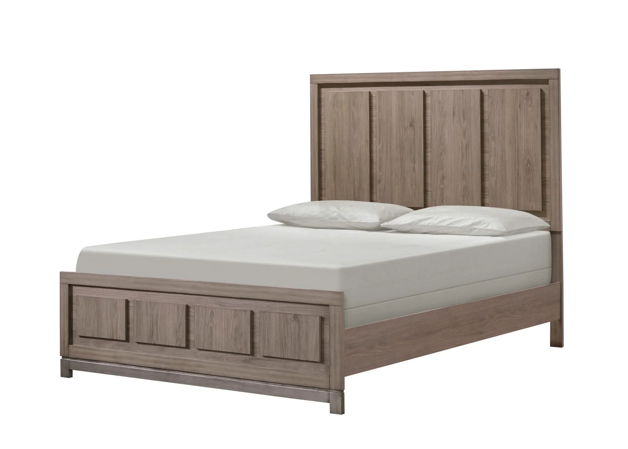 River - King 4 Piece Bedroom Set - Light Brown - Image 4