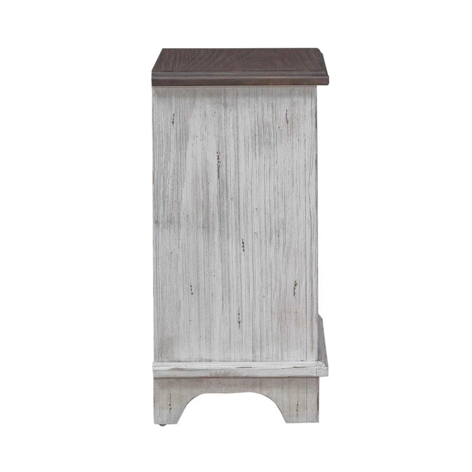 River Place - Left Pier Base - Riverstone White & Tobacco - Image 2