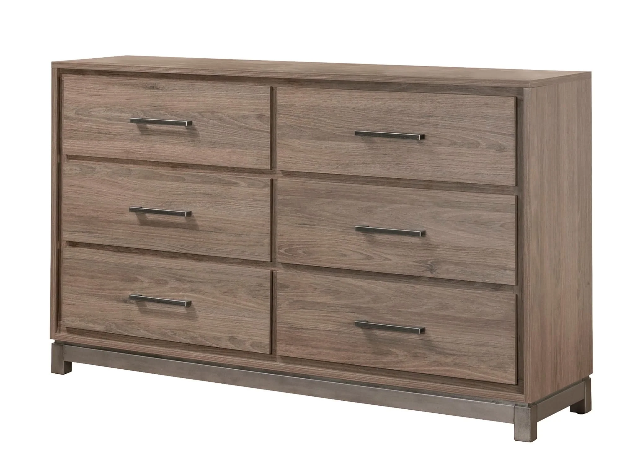 River - Queen 5 Piece Bedroom Set - Light Brown - Image 3