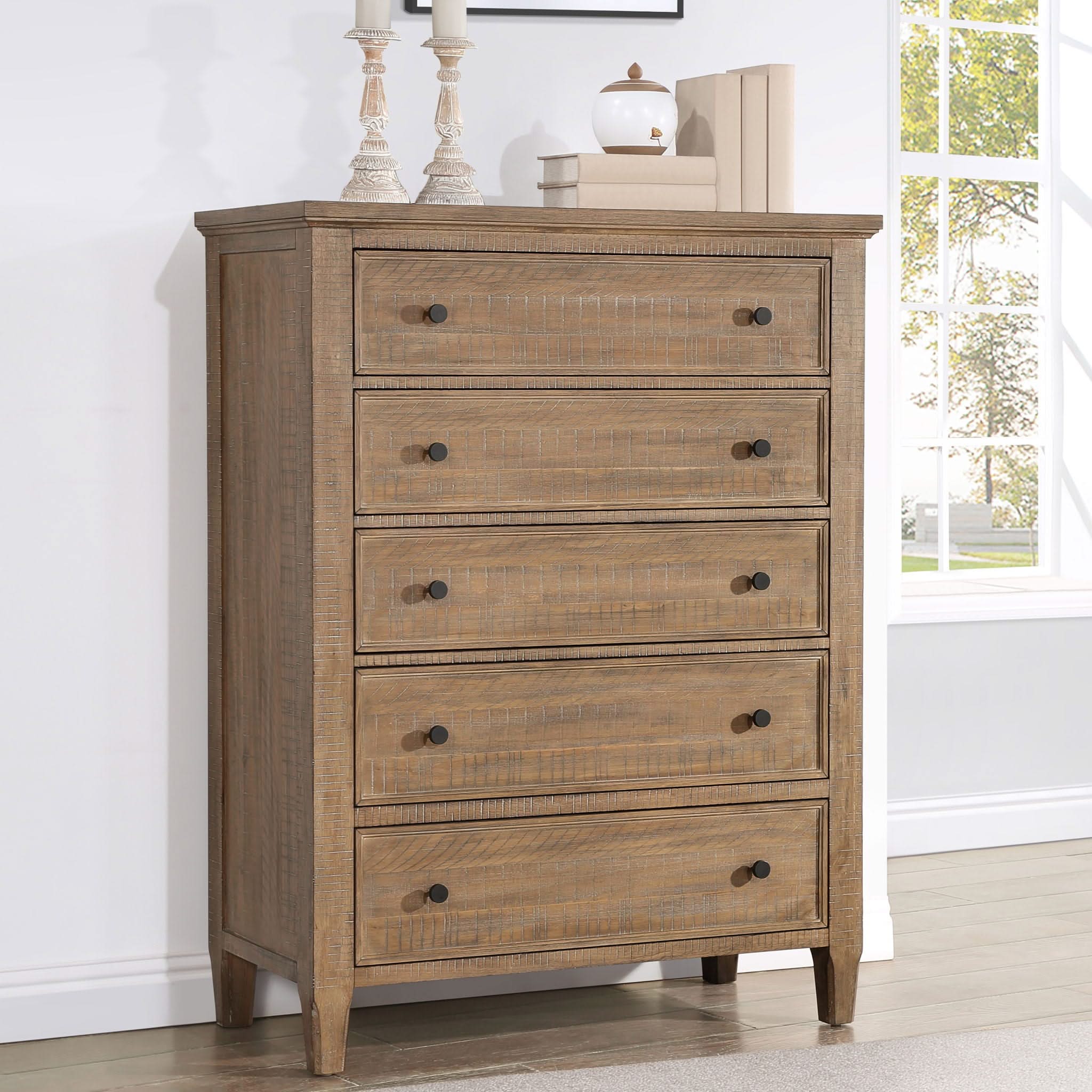 Riverdale - Drawer Chest - Light Brown - Image 2