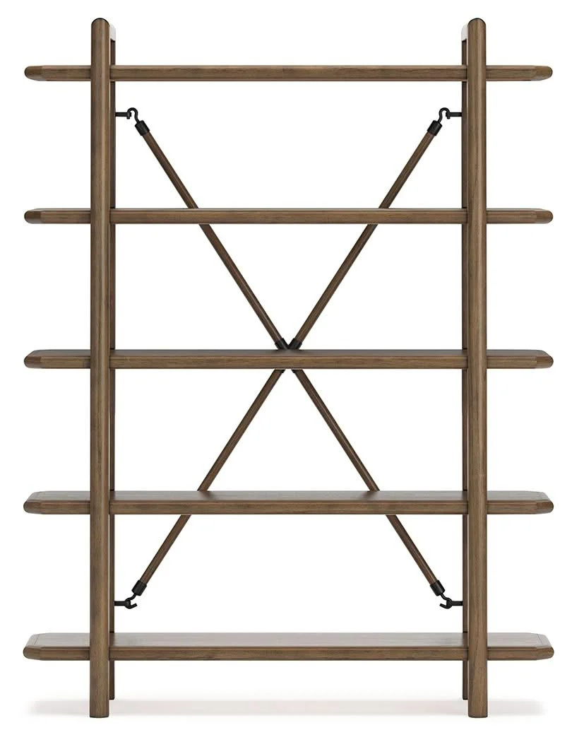 Roanhowe - Bookcase - Brown - Image 4