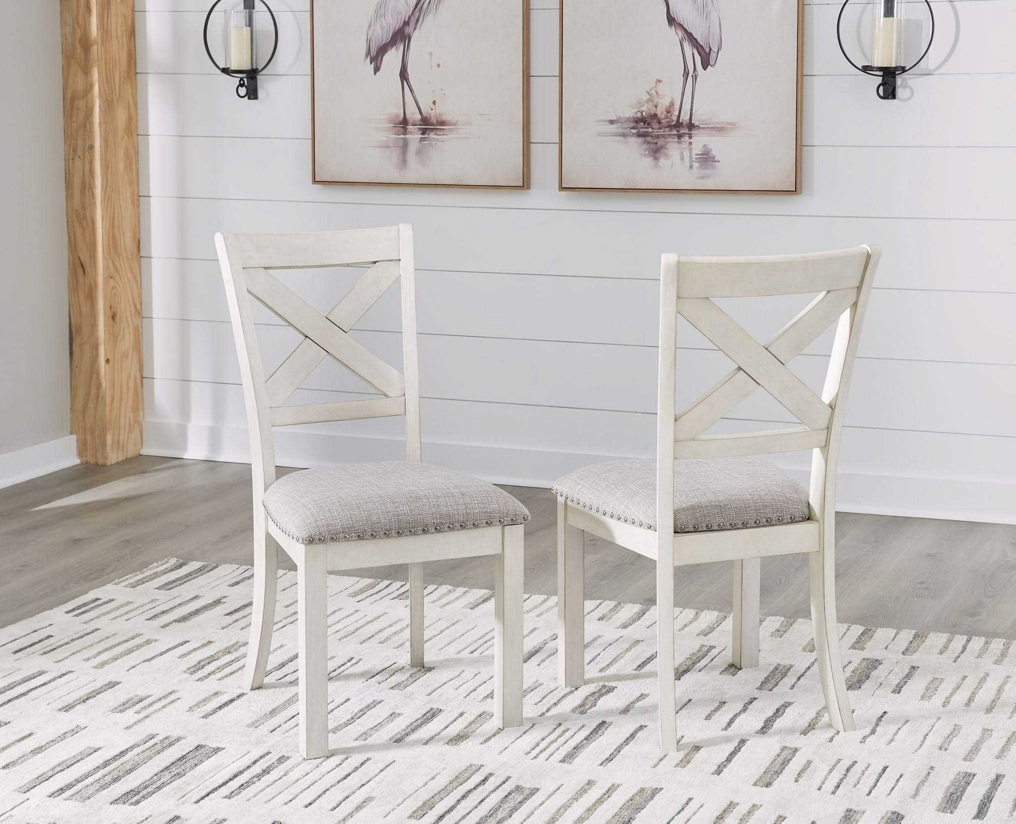 Robbinsdale - Dining Upholstered Side Chair (Set of 2) - Antique White - Image 2