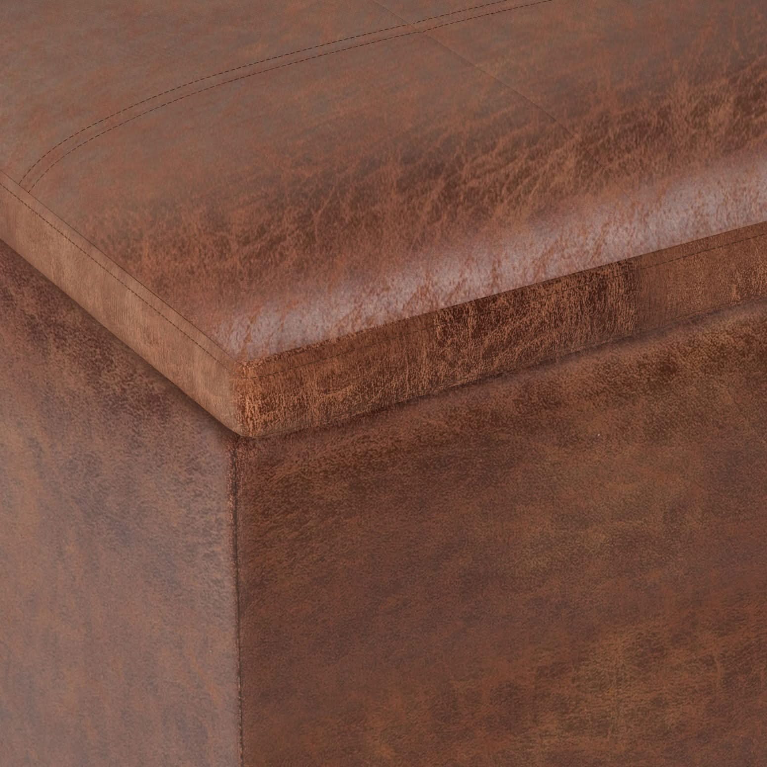 Rockwood - Upholstered Cube Storage Ottoman With Tray - Image 31