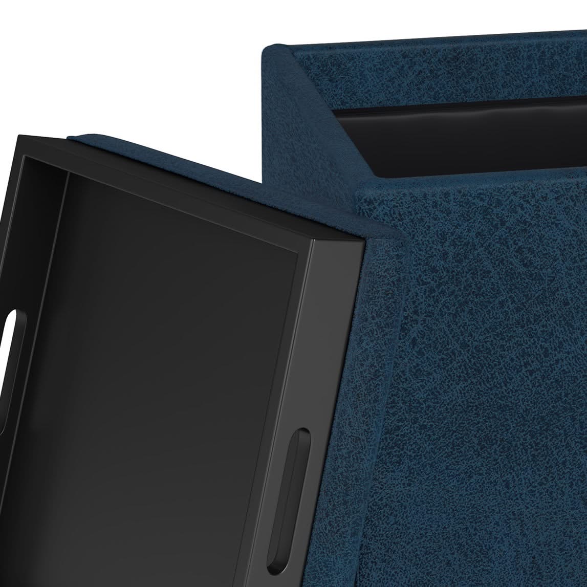 Rockwood - Upholstered Cube Storage Ottoman With Tray - Image 43