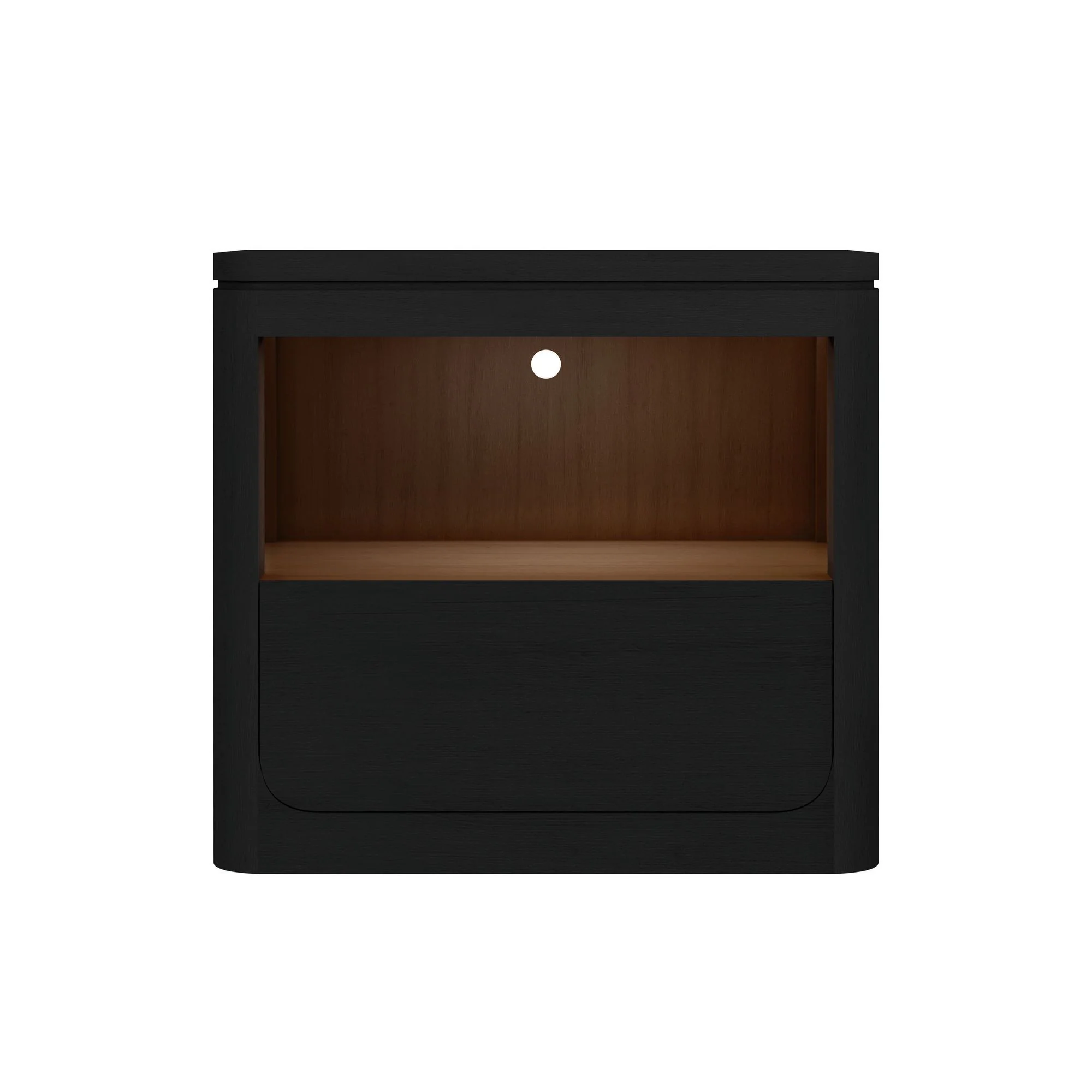Rosalie - Nightstand With USB And LED - Image 7